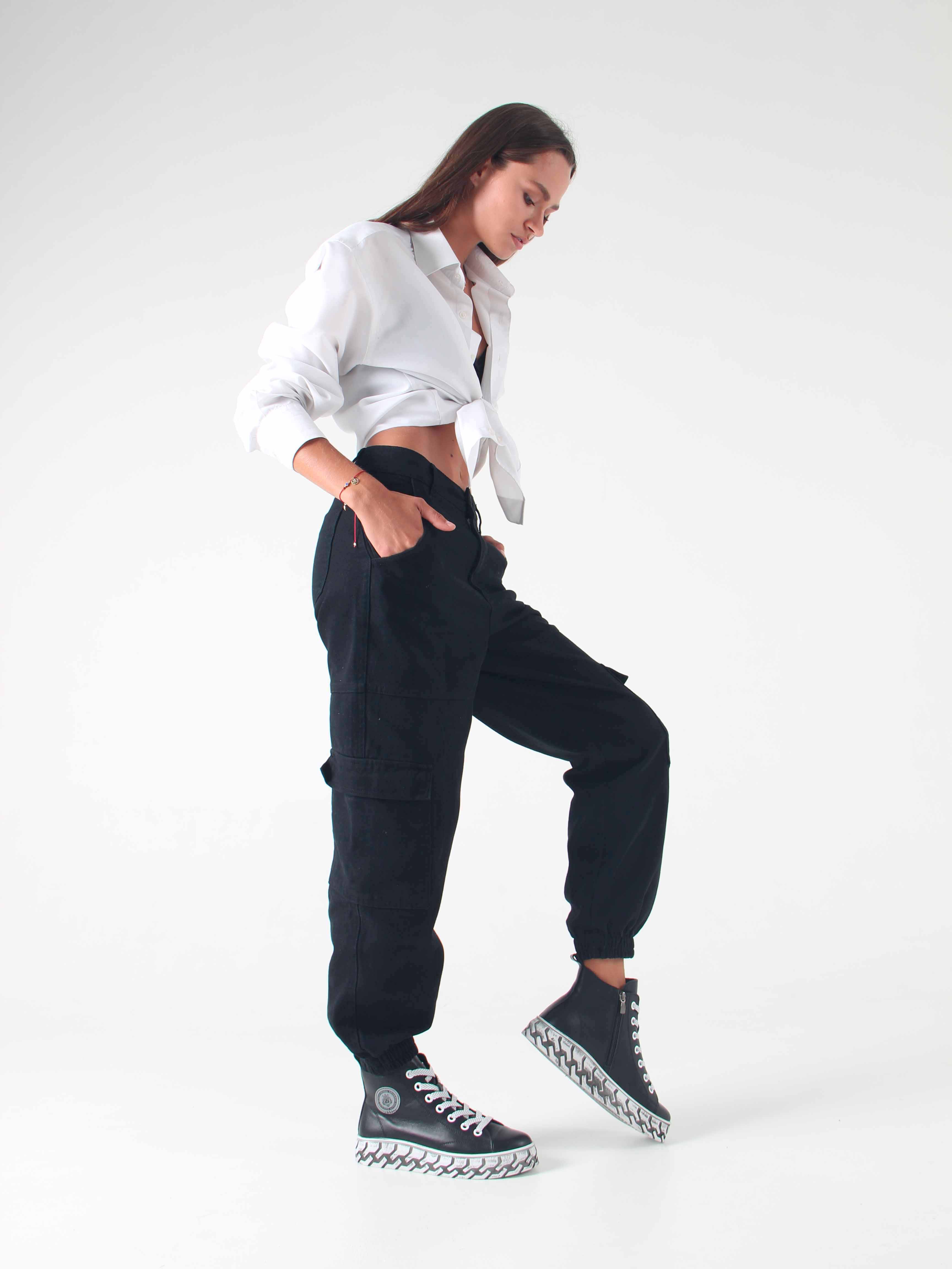 картинка Ботинки ED'ART 213.iceberg'w. black от интернет магазина