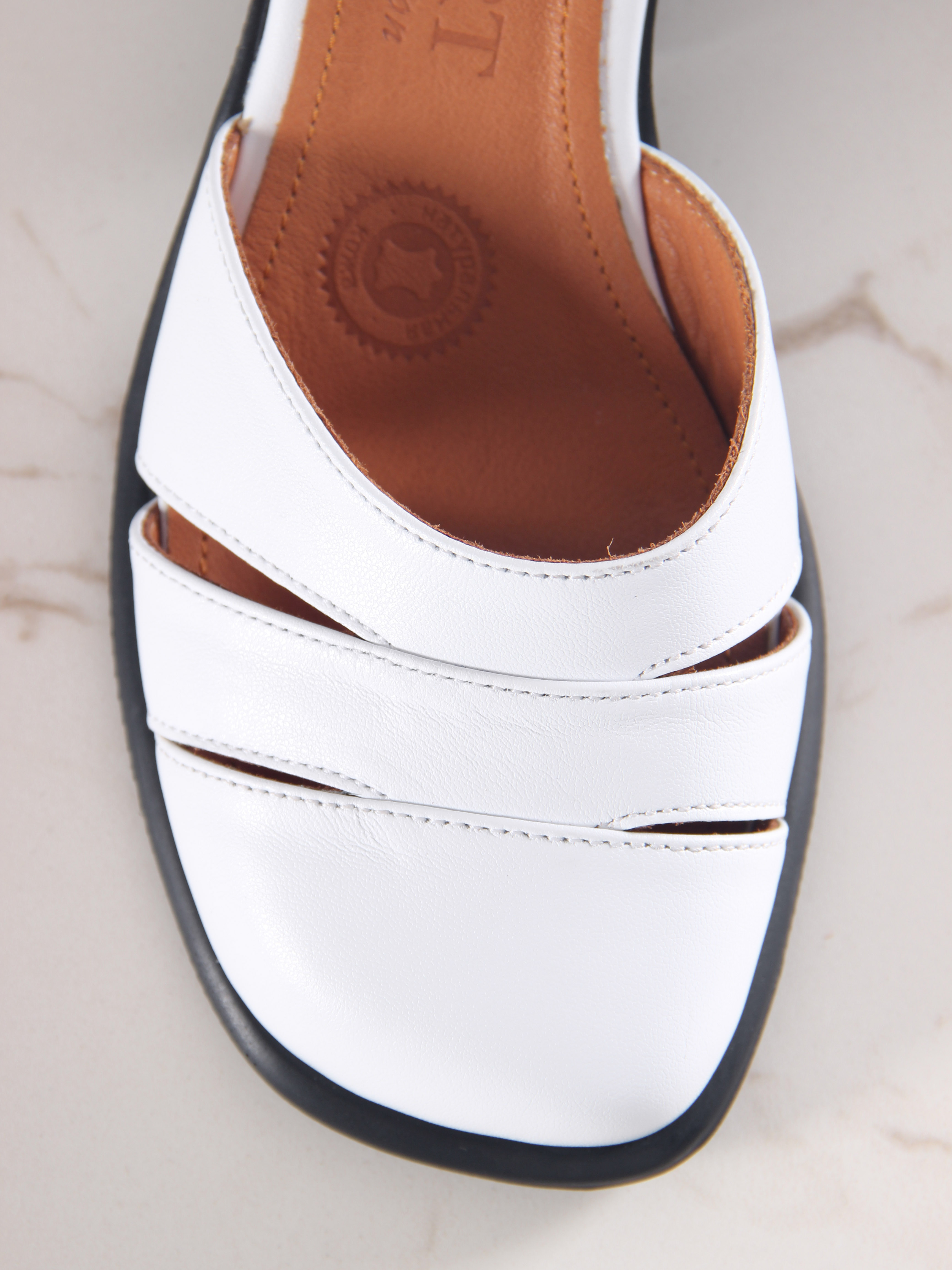 картинка Босоножки ED'ART 5032.23663'bl. Белый от интернет магазина