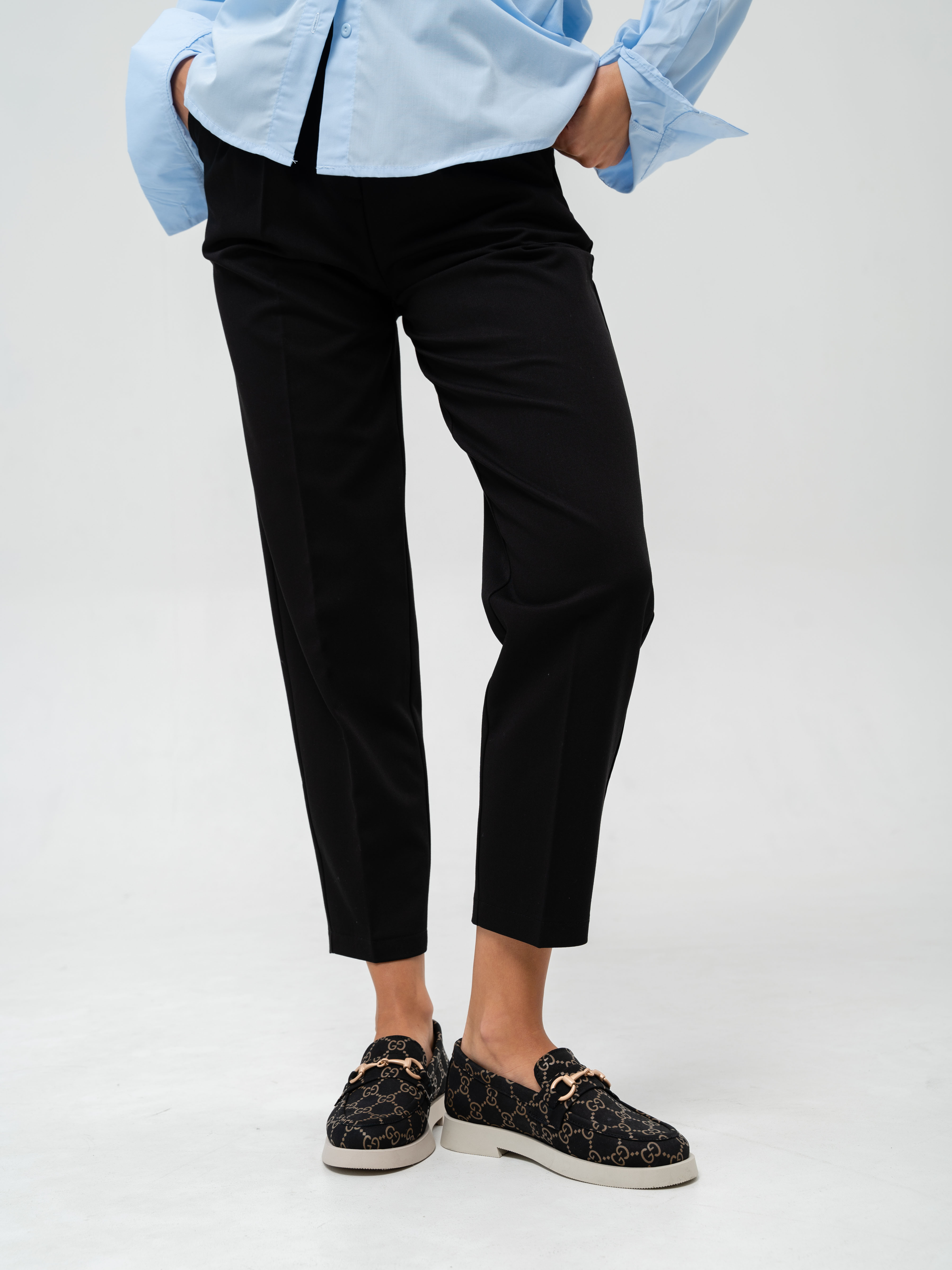 картинка Лоферы туфли ED'ART 172.1841'be. черный гуччи от интернет магазина