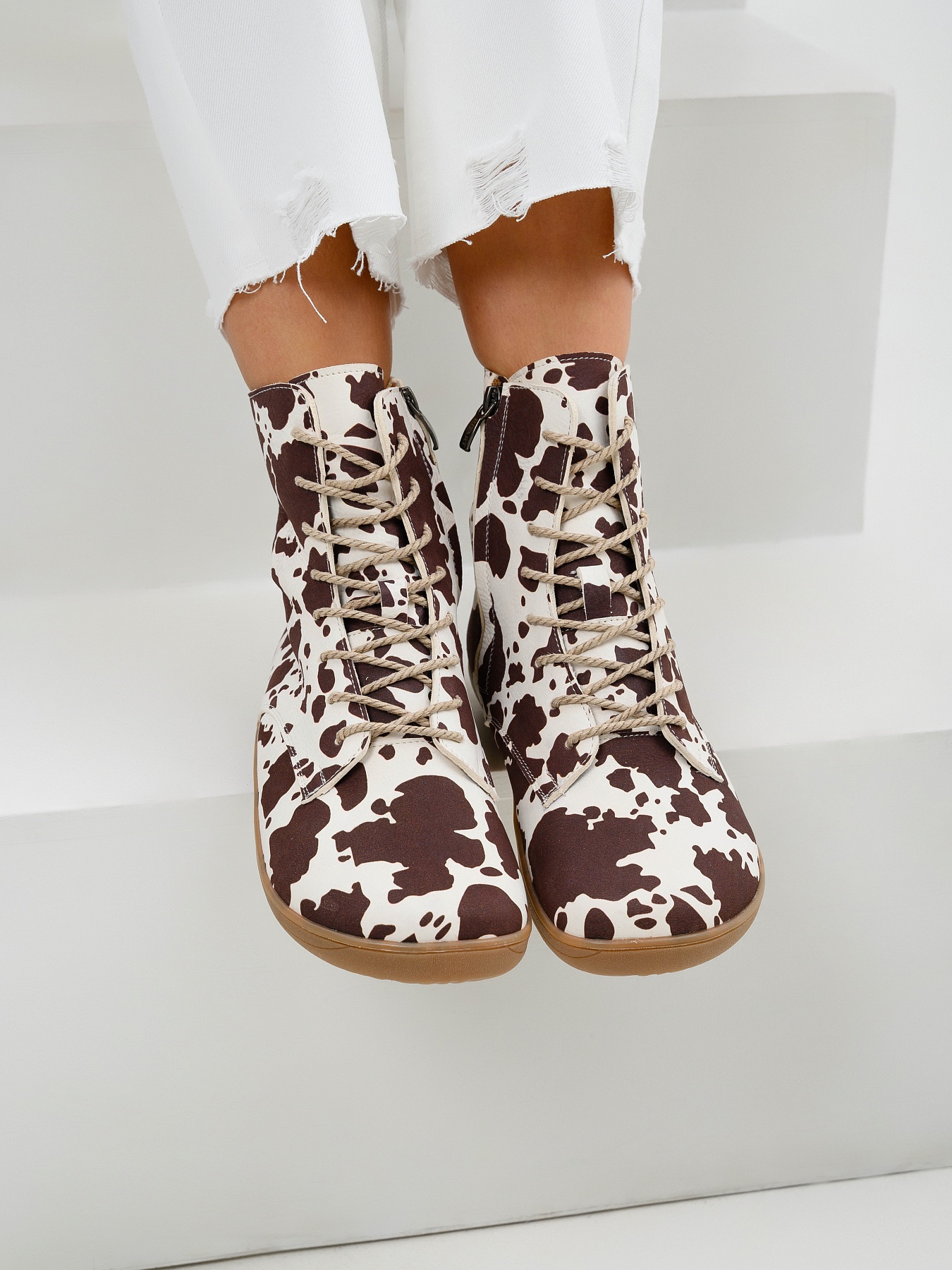 картинка Босоногие ботинки  ED'ART 351.NATA'br.Шоколадные облака от интернет магазина