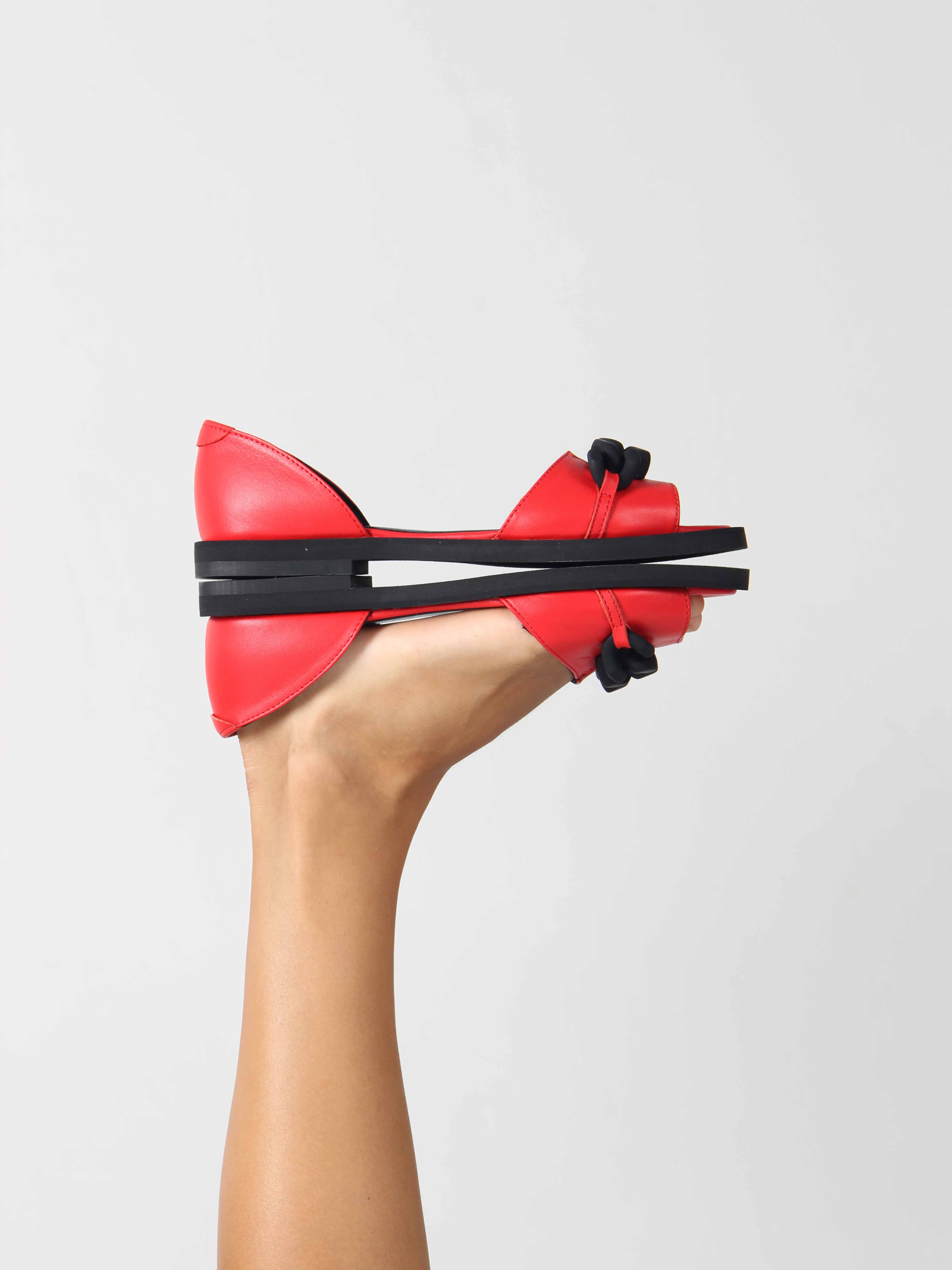 картинка Босоножки ED'ART 1024z.110Z'bl. Красный от интернет магазина