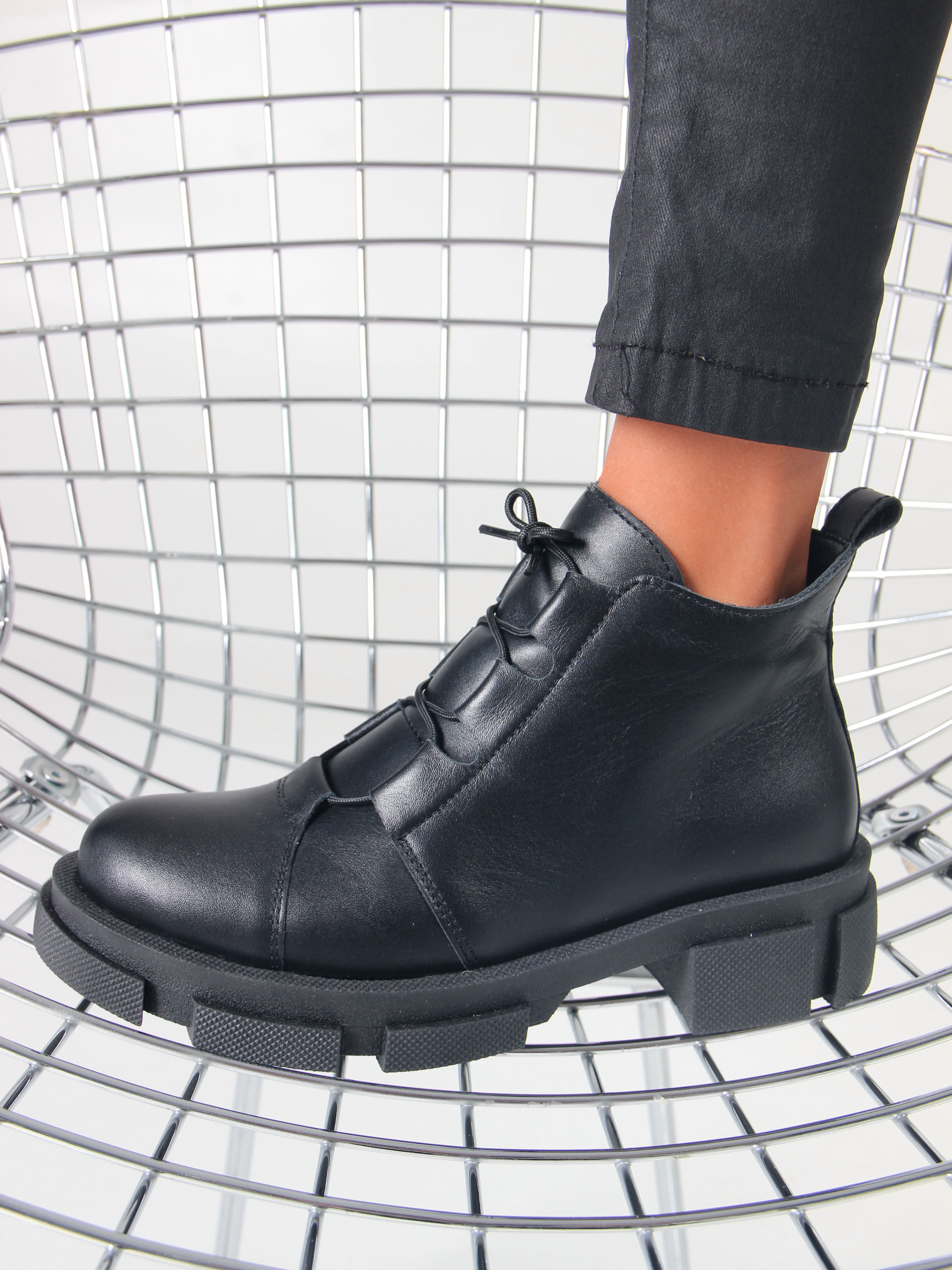 картинка Ботинки ED'ART 218.21074'bl. черный от интернет магазина