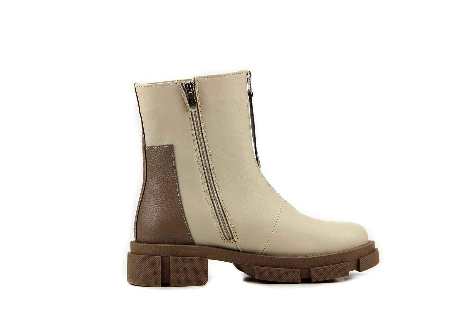 картинка Ботинки ED'ART 325.L.21074'nut. Бежевый-кокао флотер от интернет магазина