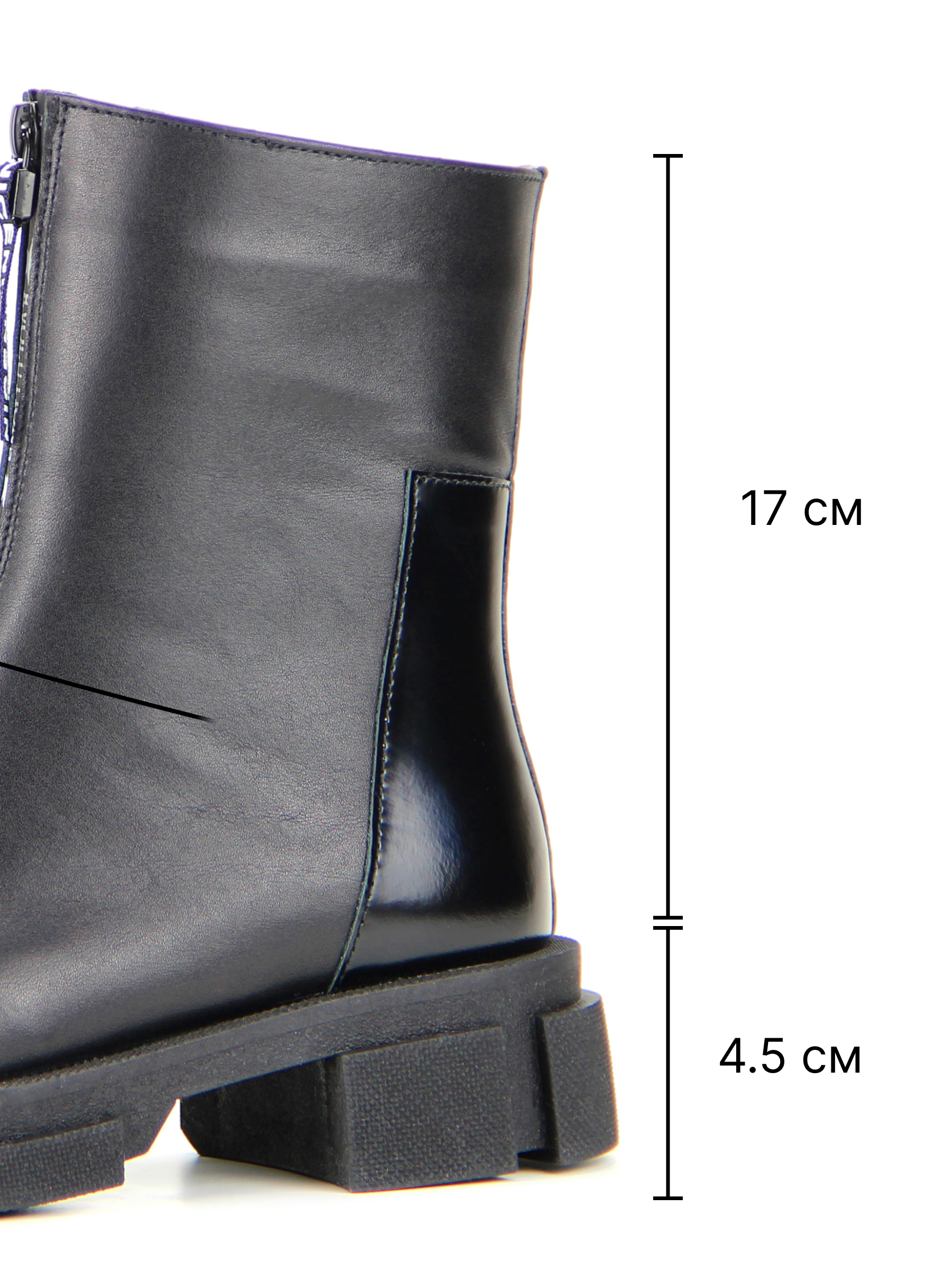 картинка Ботинки ED'ART 325.L.21074'bl.Черный от интернет магазина