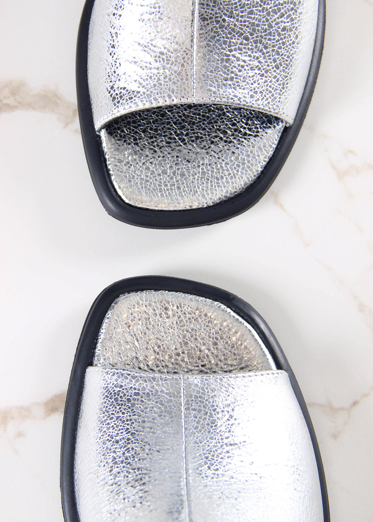 картинка Босоножки ED'ART 4012.23663'bl. серебро от интернет магазина