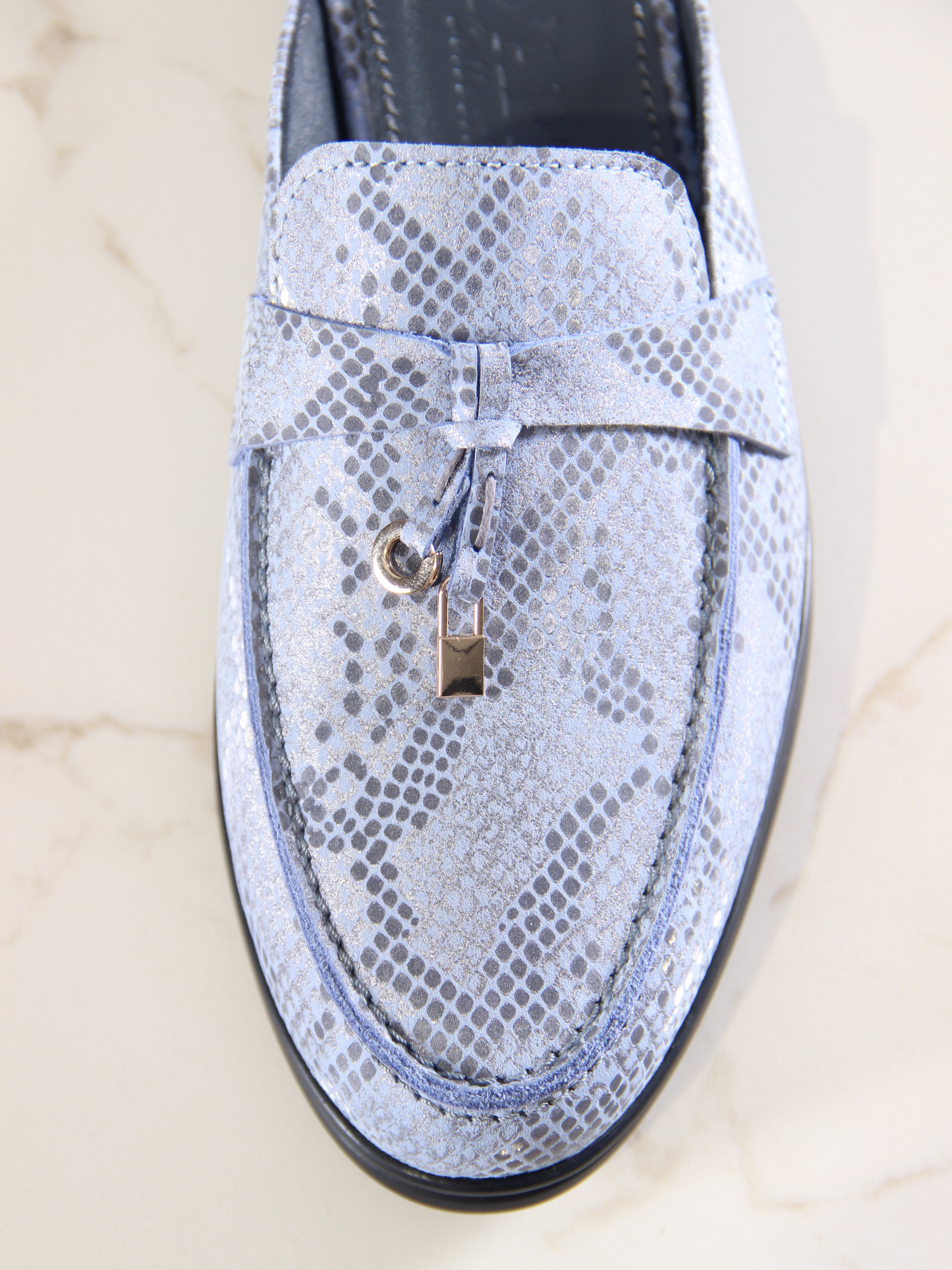 картинка Мюли ED'ART 1070.2614'bl. голубая мамба от интернет магазина