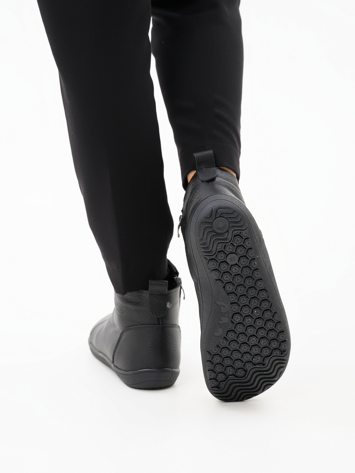 картинка Босоногие ботинки  ED'ART 352.NATA'bl.Черный флоттер от интернет магазина