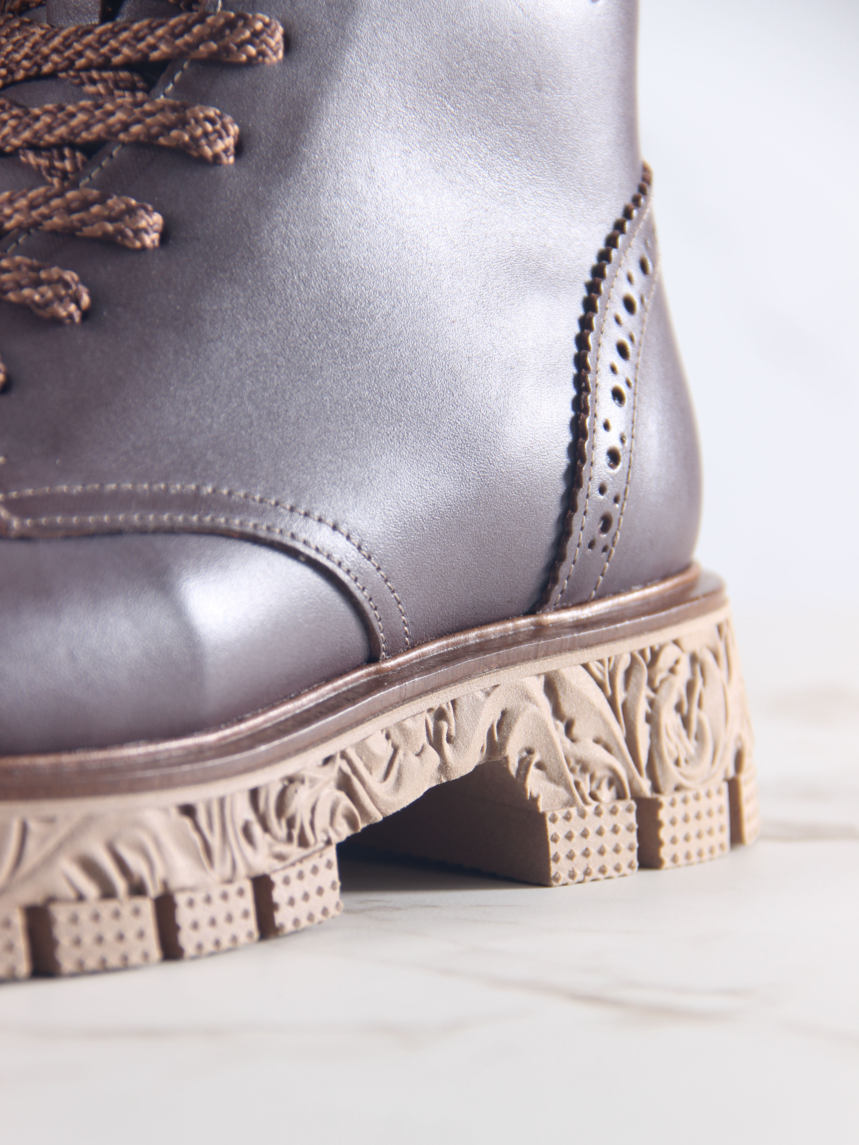 картинка Ботинки ED'ART 319.PODYUM141'br. Вакса коричневая от интернет магазина