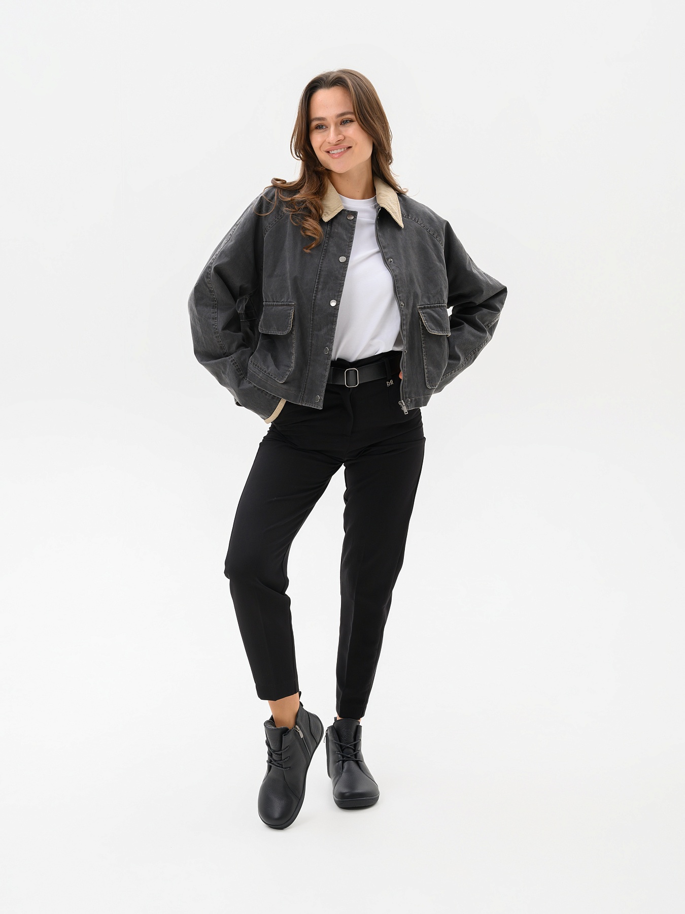 картинка Босоногие ботинки  ED'ART 352.NATA'bl.Черный флоттер от интернет магазина