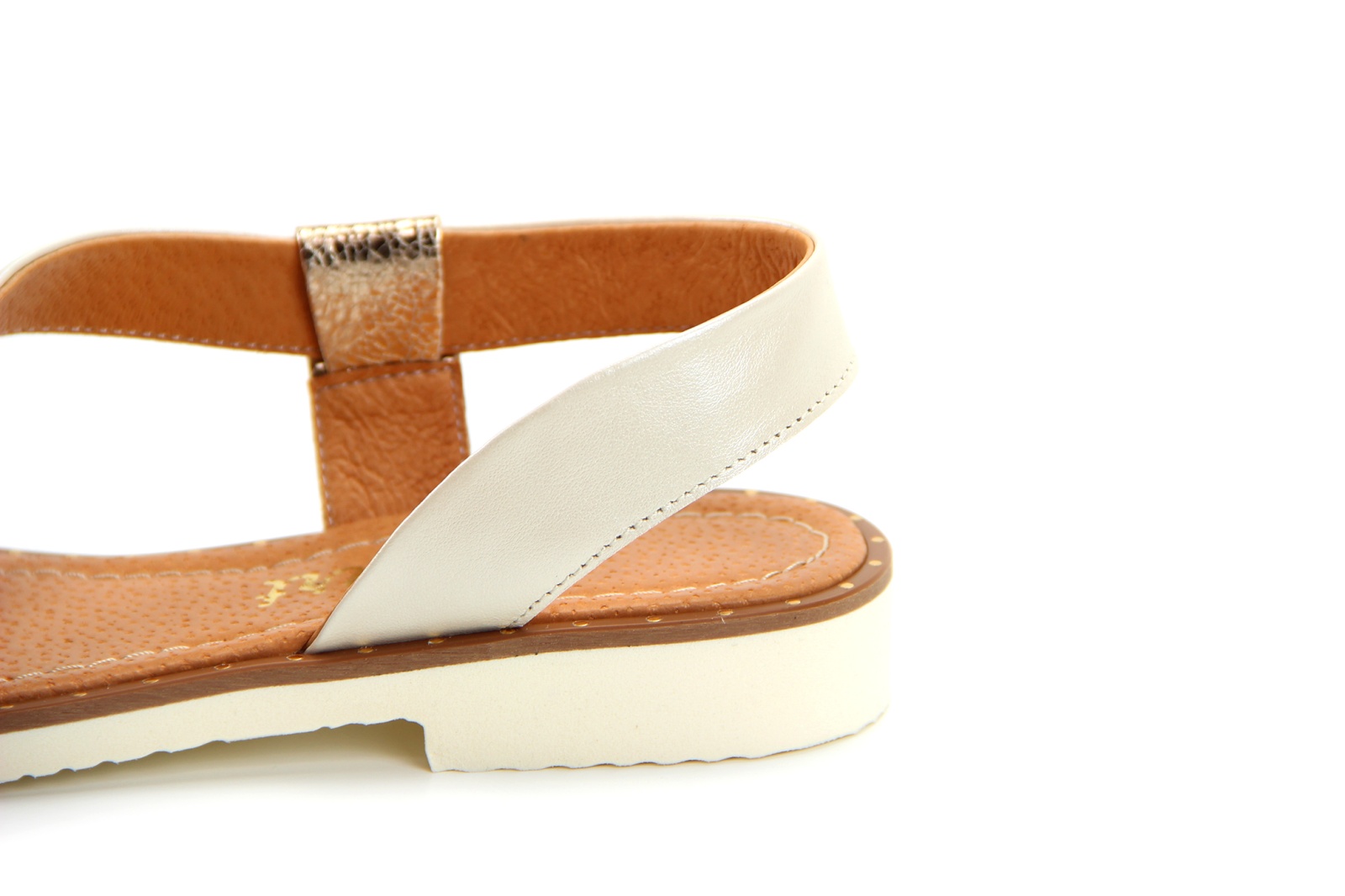 картинка Босоножки ED'ART 1050.110'w.gold.beige от интернет магазина