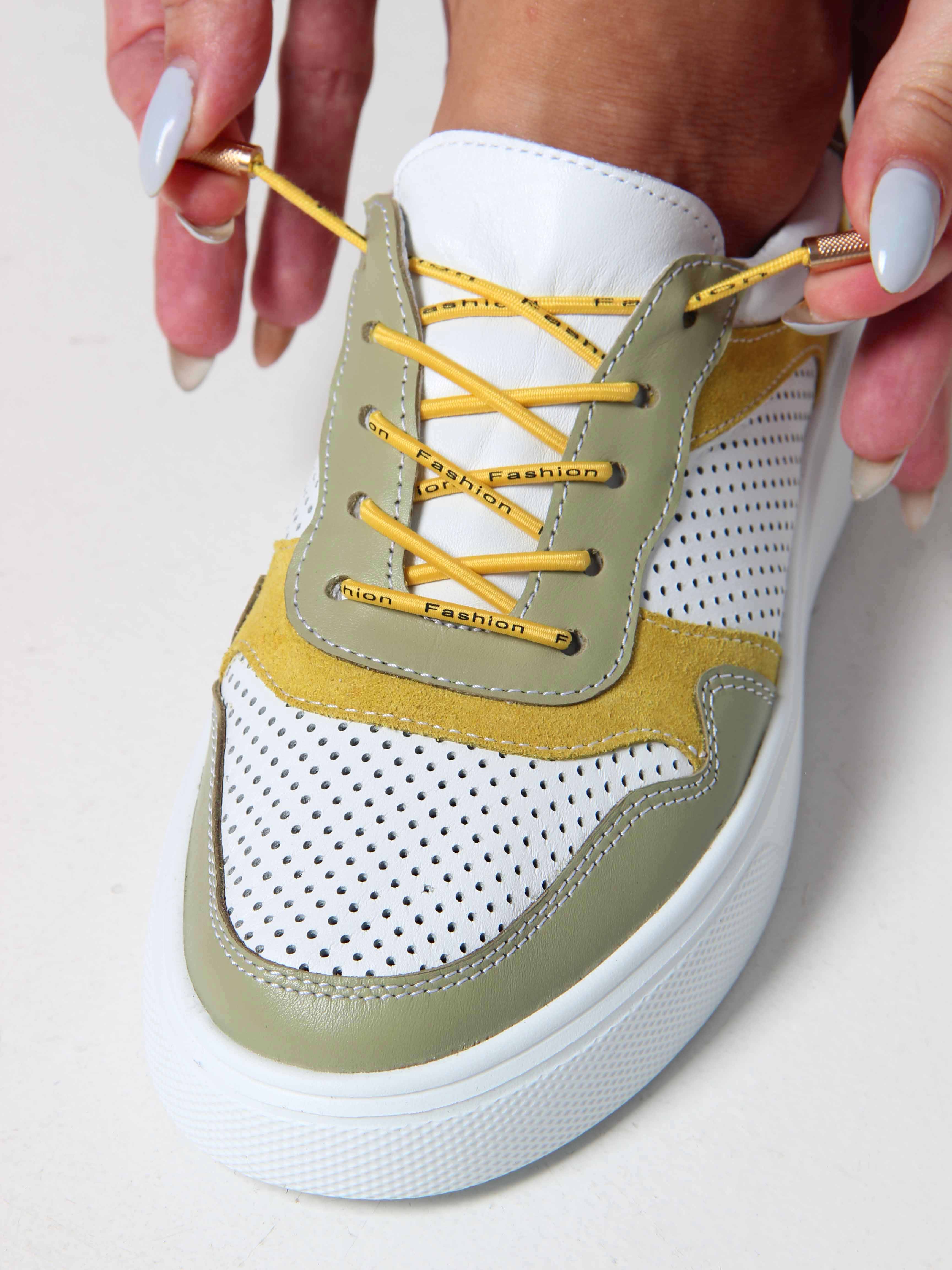 картинка Кеды ED'ART 149.LusiR2'w. Авокадо желтый от интернет магазина