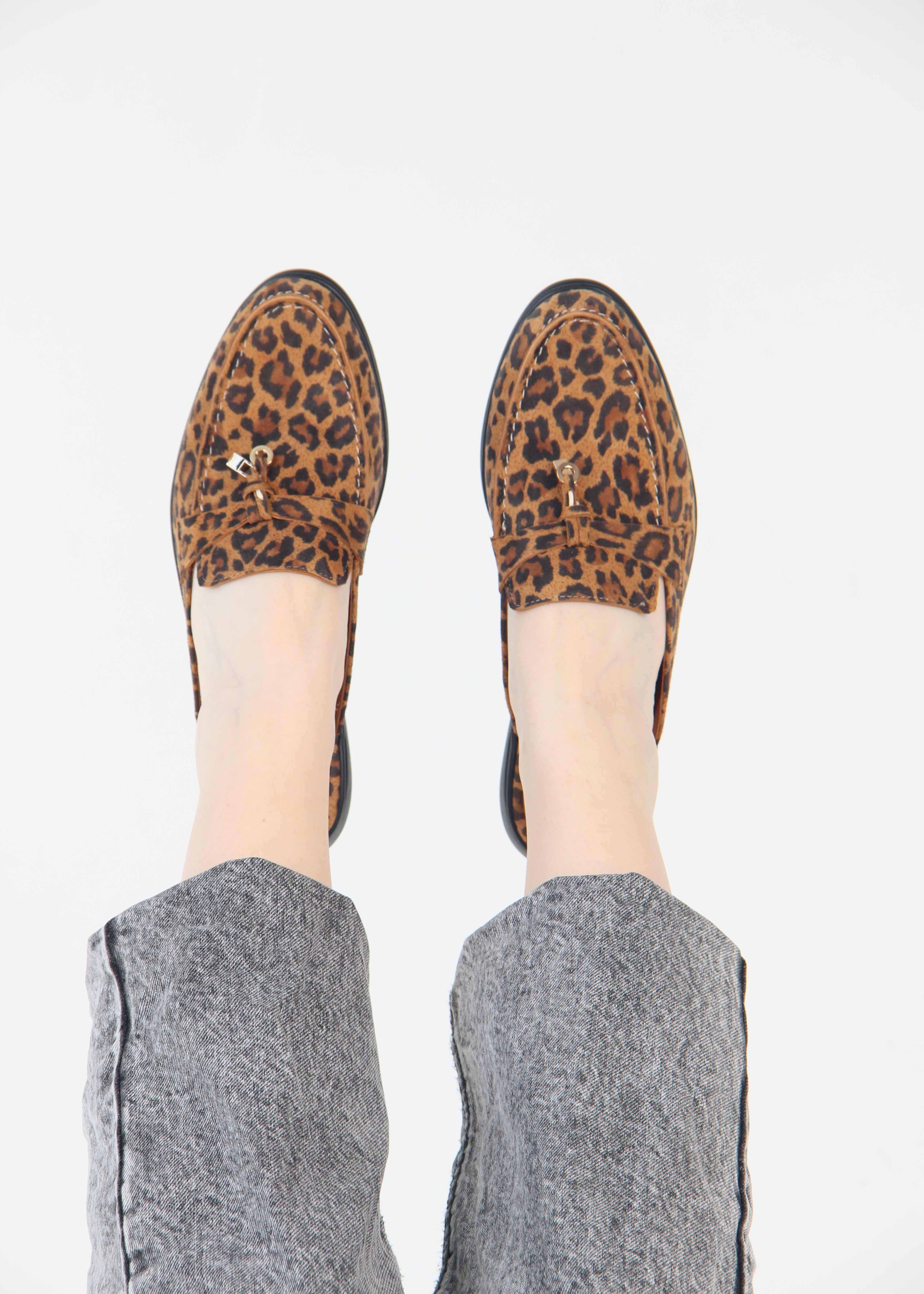 картинка Мюли ED'ART 1070.2614'bl. коричневый леопард от интернет магазина