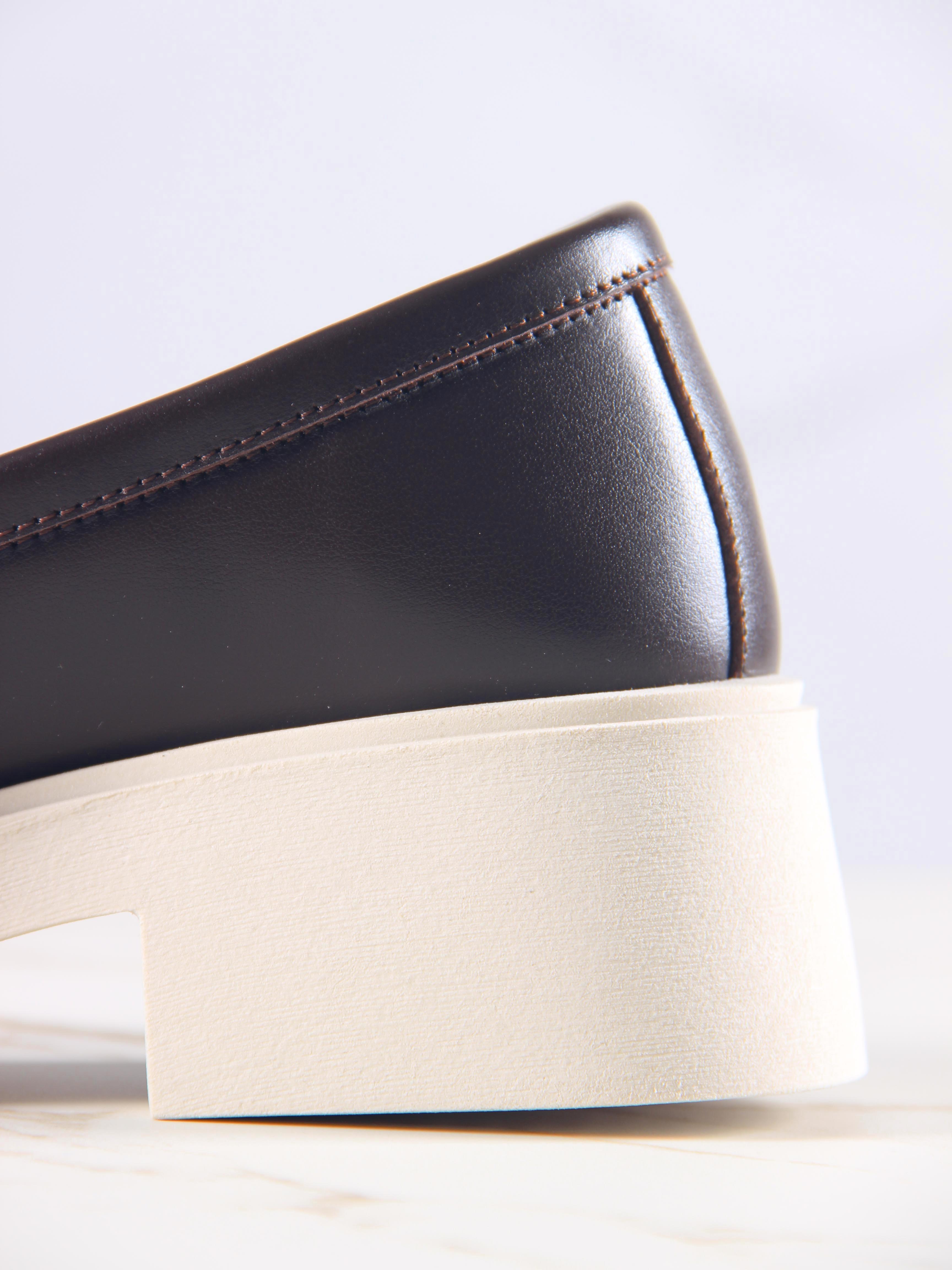 картинка Лоферы туфли ED'ART 173.1453'be. Коричневый Дарк от интернет магазина