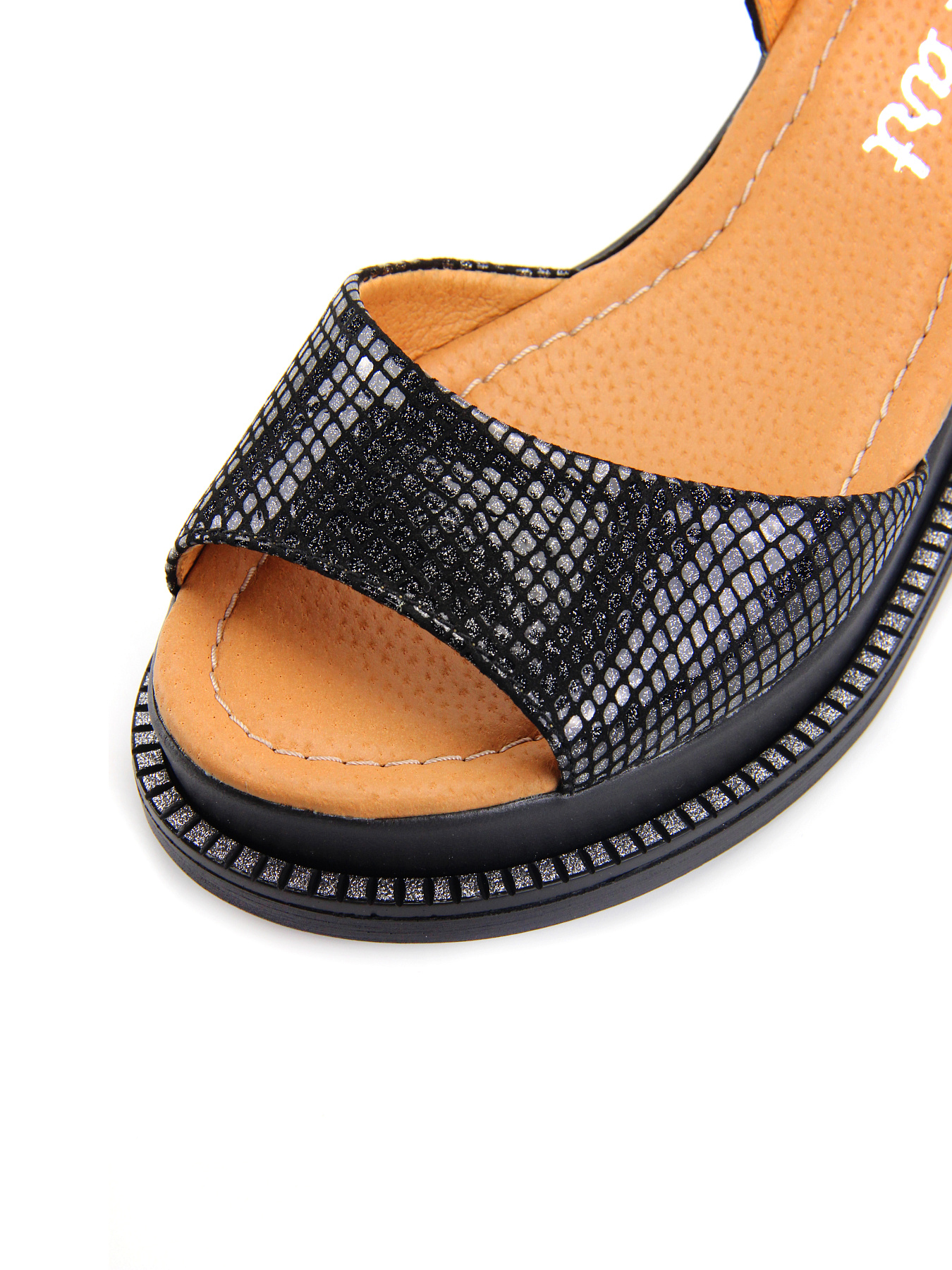 картинка Босоножки ED'ART 3002.353`bls.черный энгерек R от интернет магазина