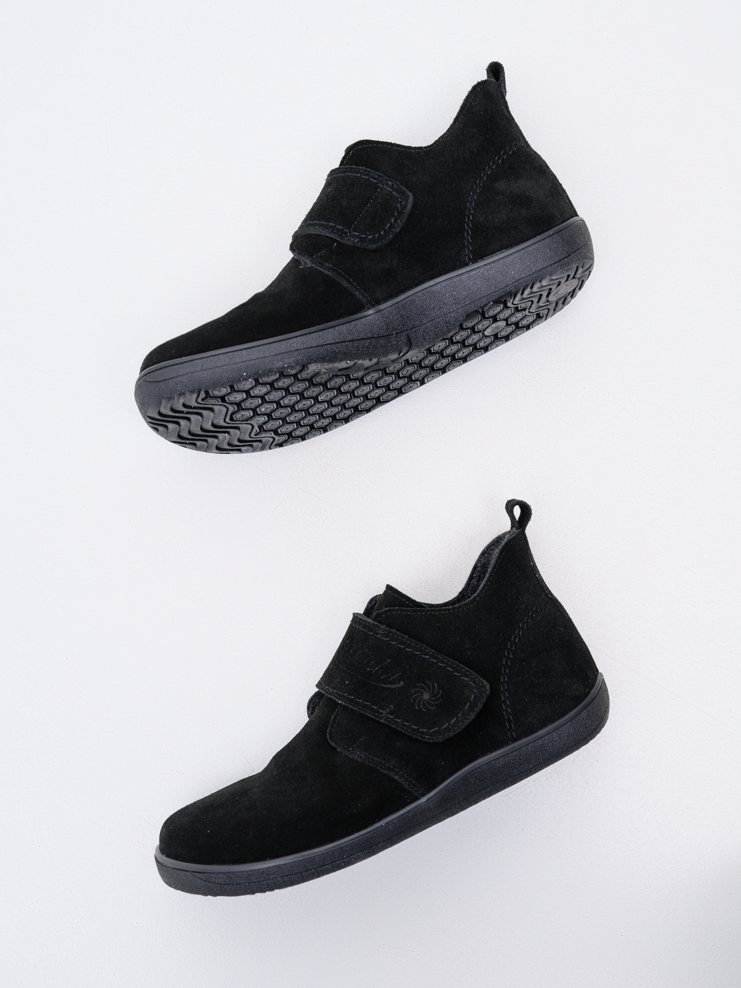 картинка Босоногие ботинки  ED'ART 209.NATA'bl.Черная замша от интернет магазина