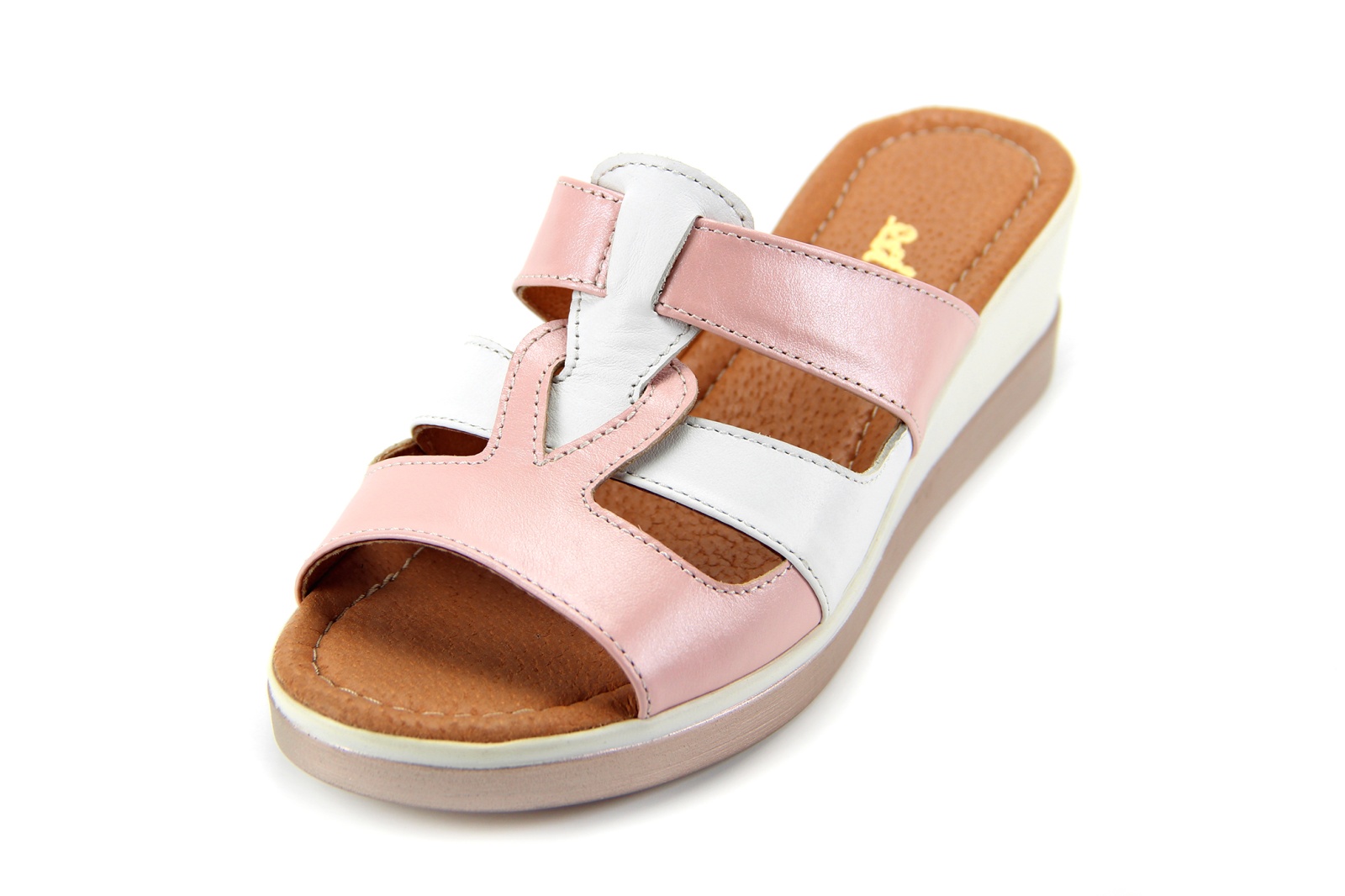 картинка Босоножки ED'ART 3011.315'wp.pink-white от интернет магазина