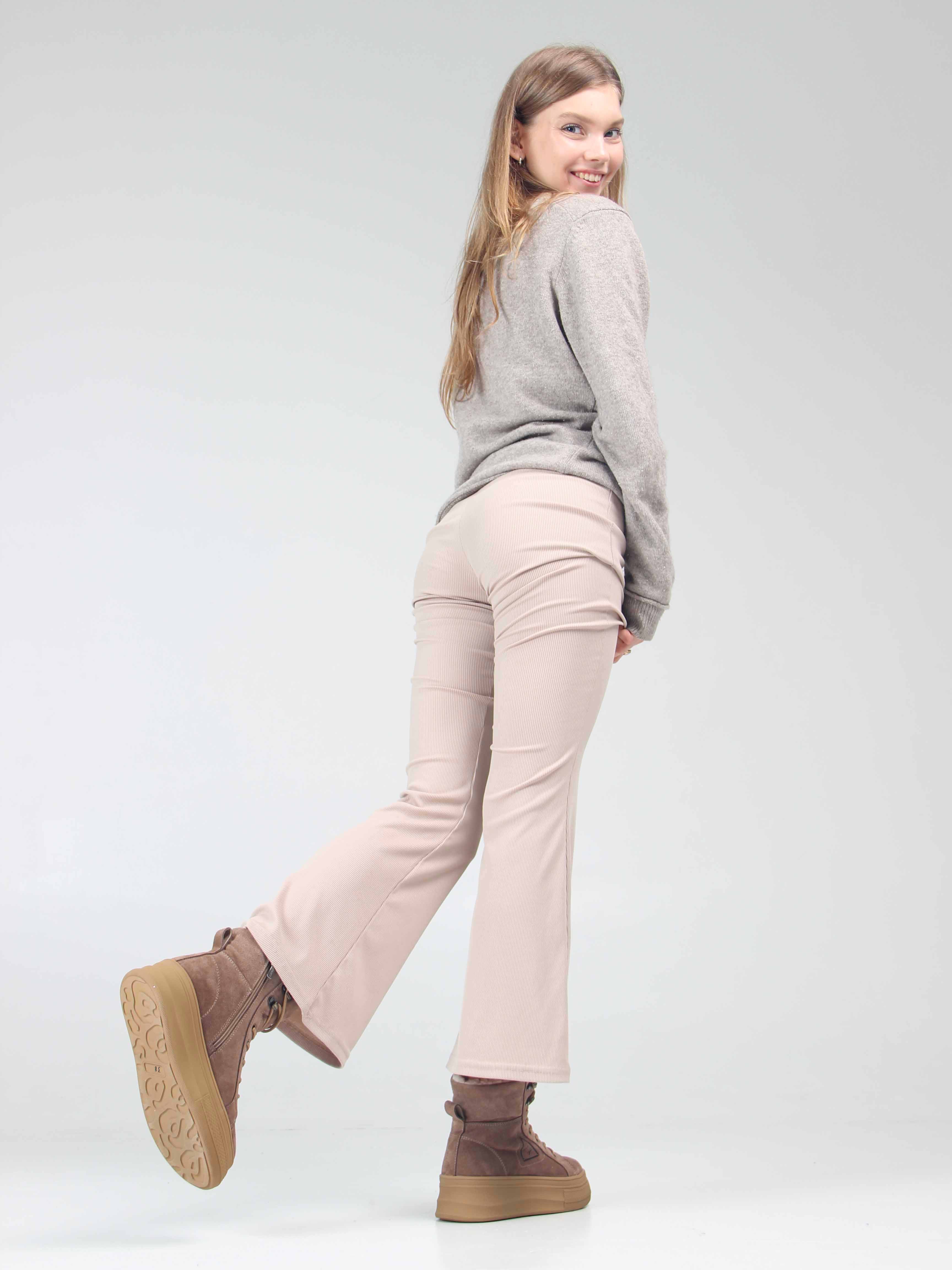 картинка Ботинки ED'ART 216.warm'br. капучино замша от интернет магазина