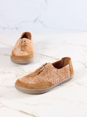 Босоногие туфли коричневые