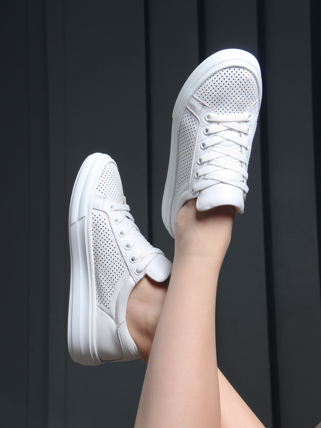 картинка Кеды ED'ART 127.Lusi22'w. Белый от интернет магазина