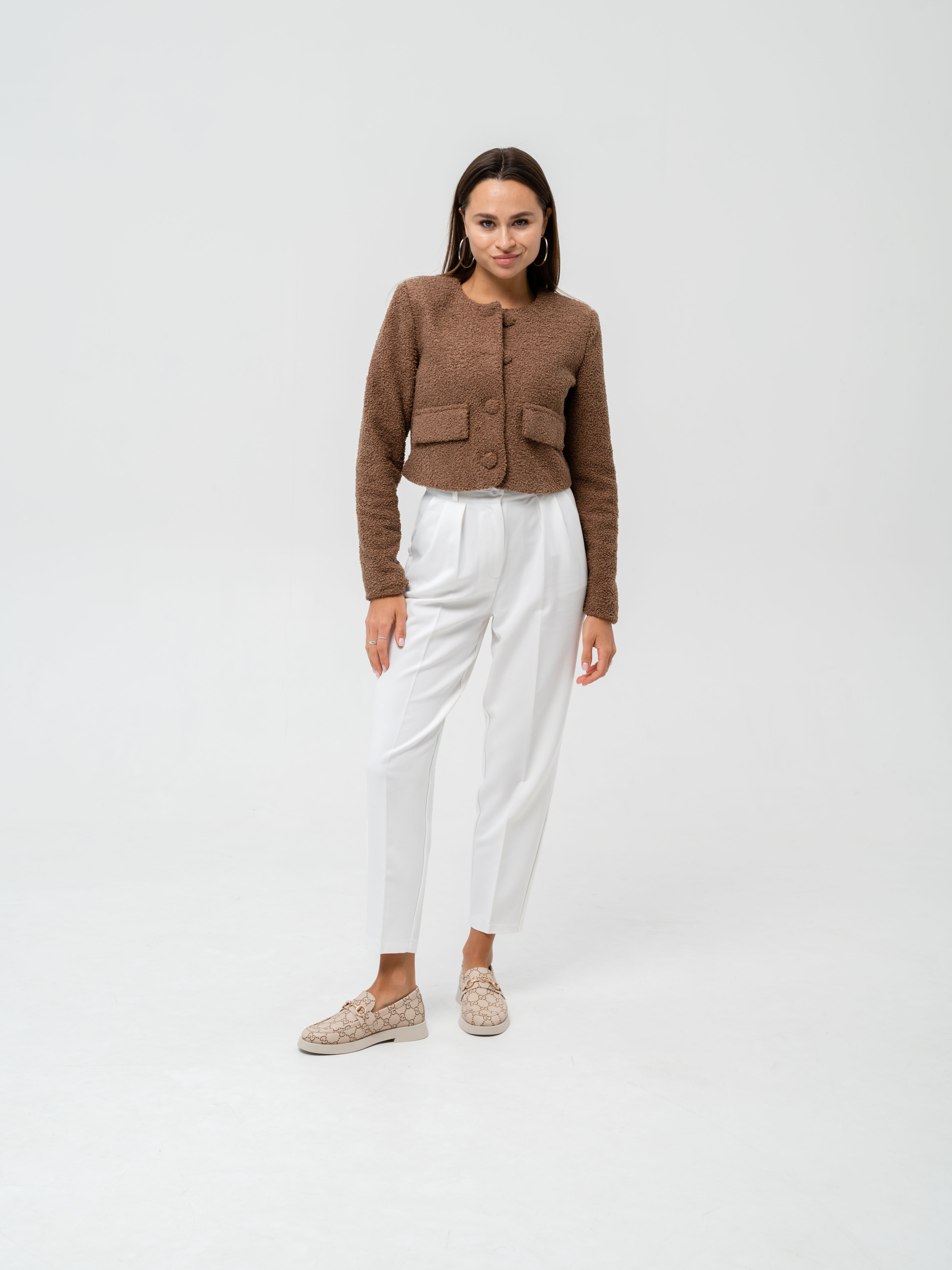 картинка Лоферы туфли ED'ART 172.1841'be. бежевый гуччи от интернет магазина