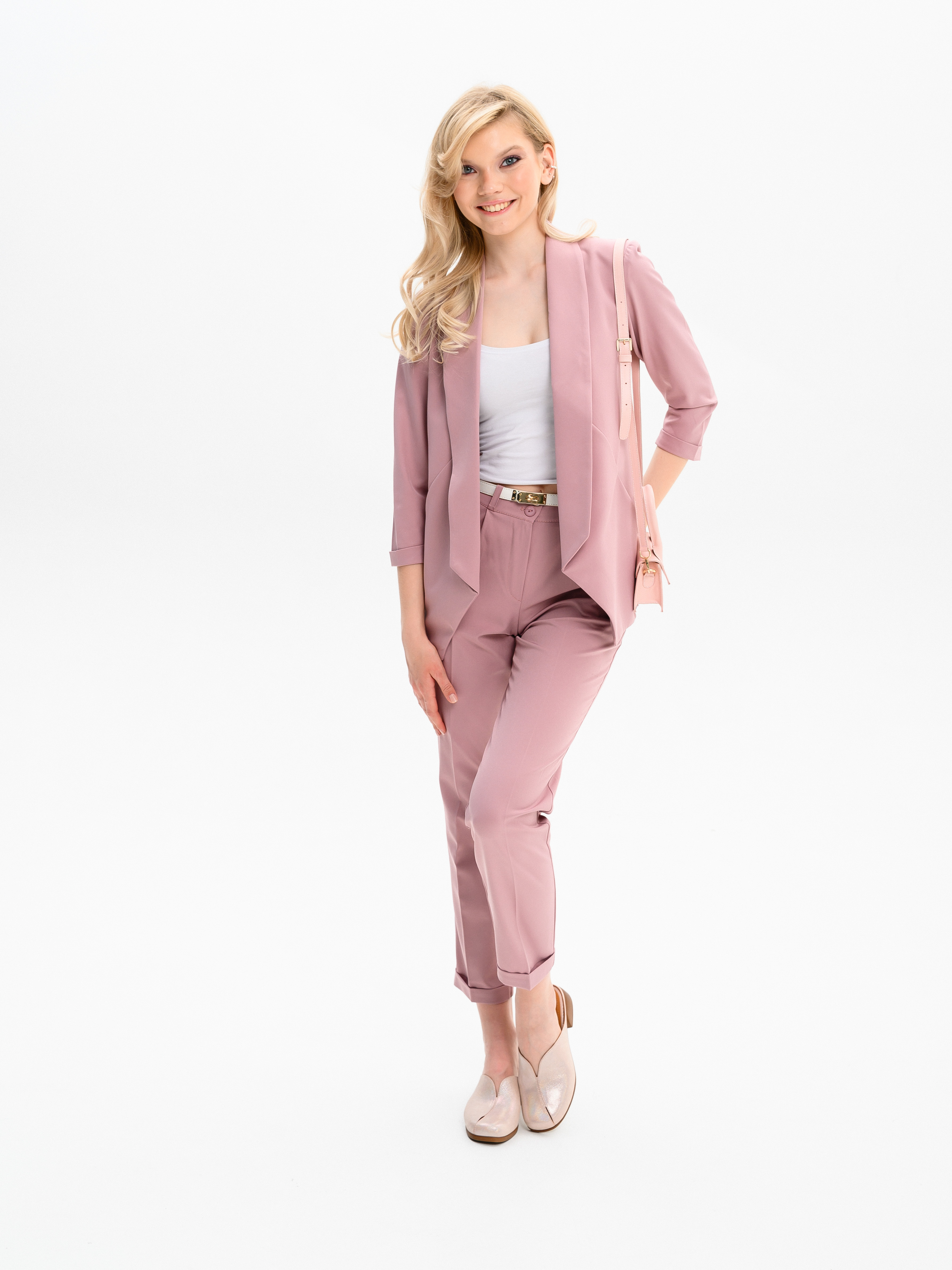 картинка Сабо ED'ART 3200.25294'br. Розовый ибица+коричневый от интернет магазина