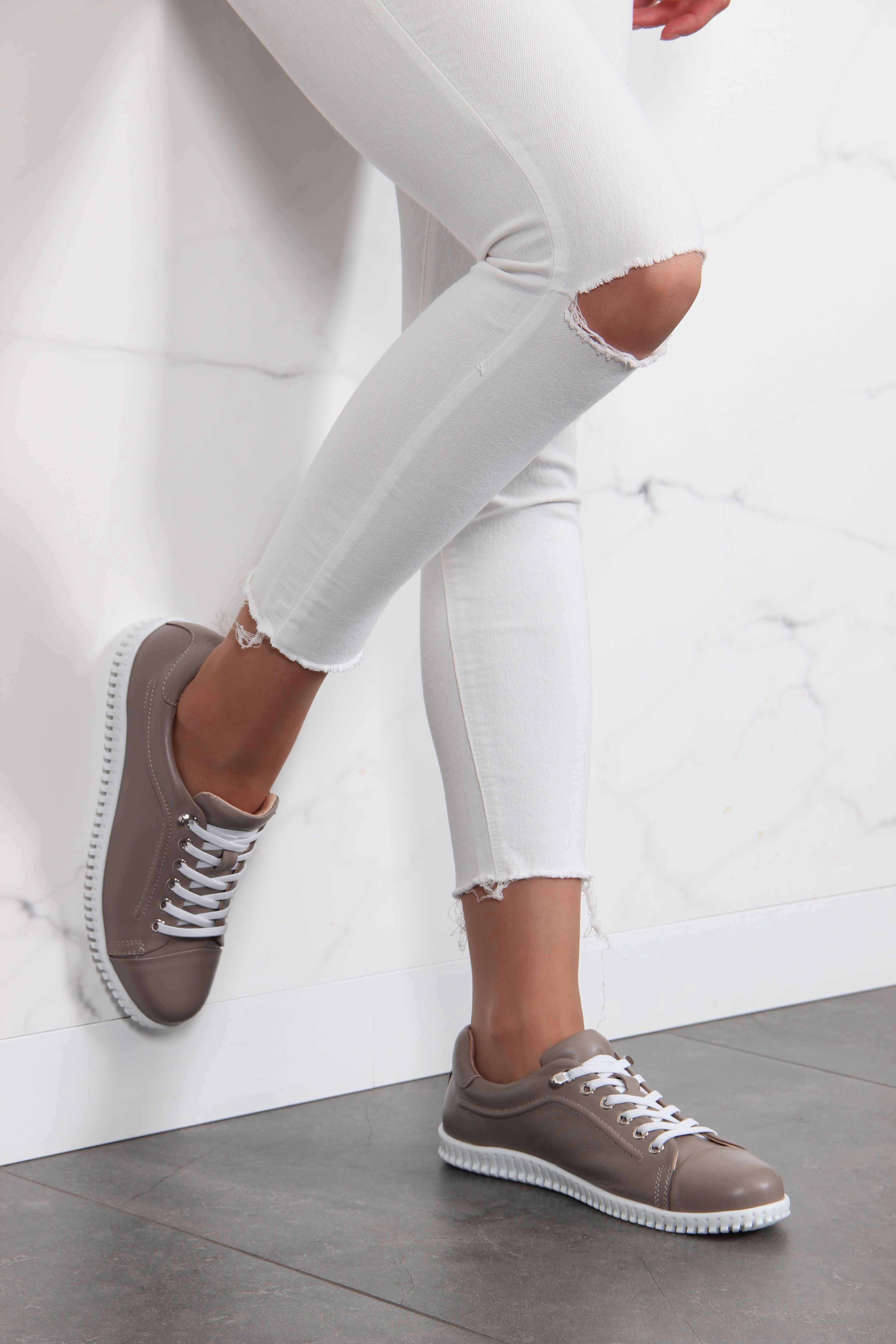 картинка Кеды ED'ART 157.8000'w. Латте от интернет магазина