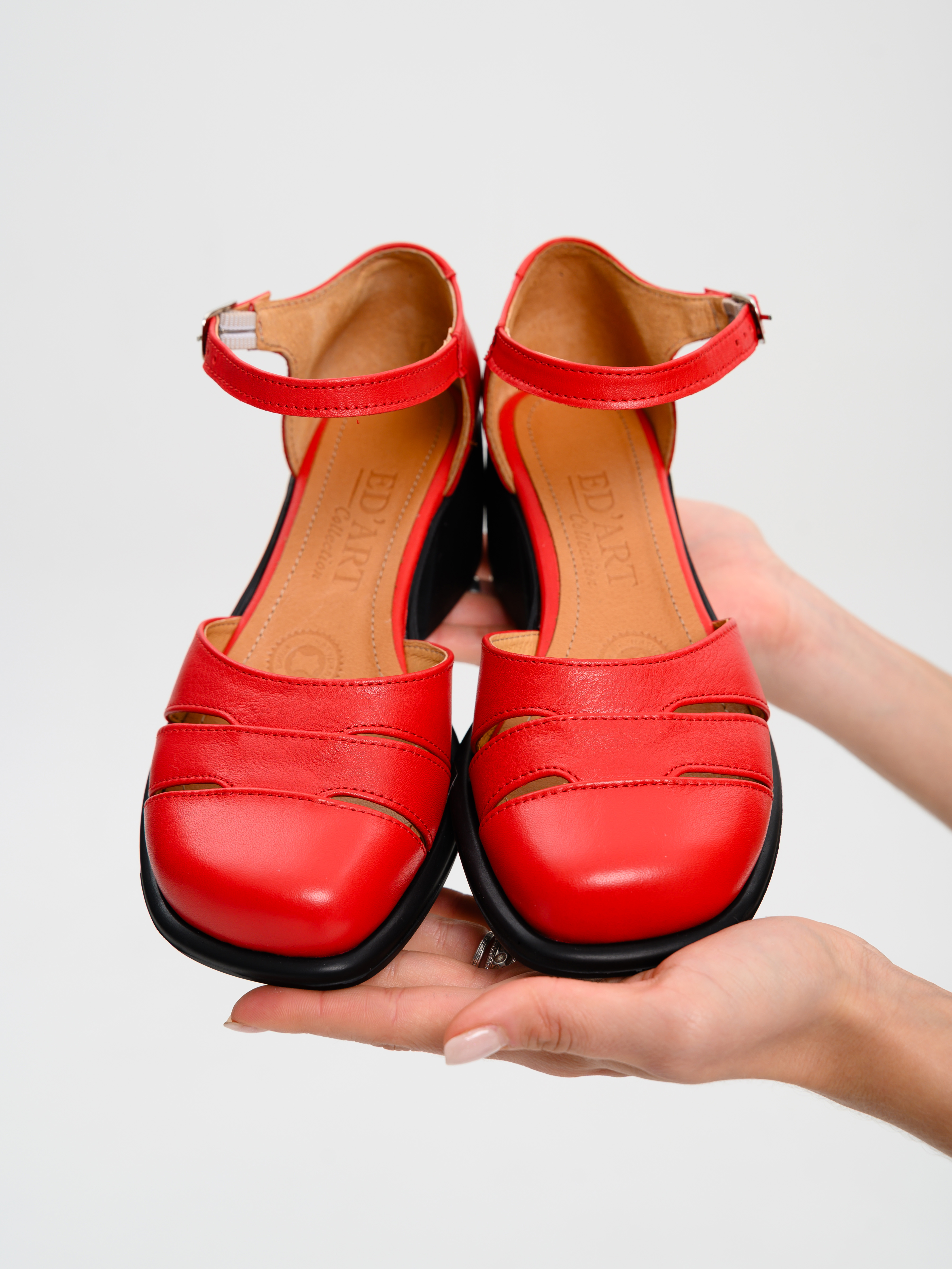 картинка Босоножки ED'ART 5032.23663'bl. Красный от интернет магазина