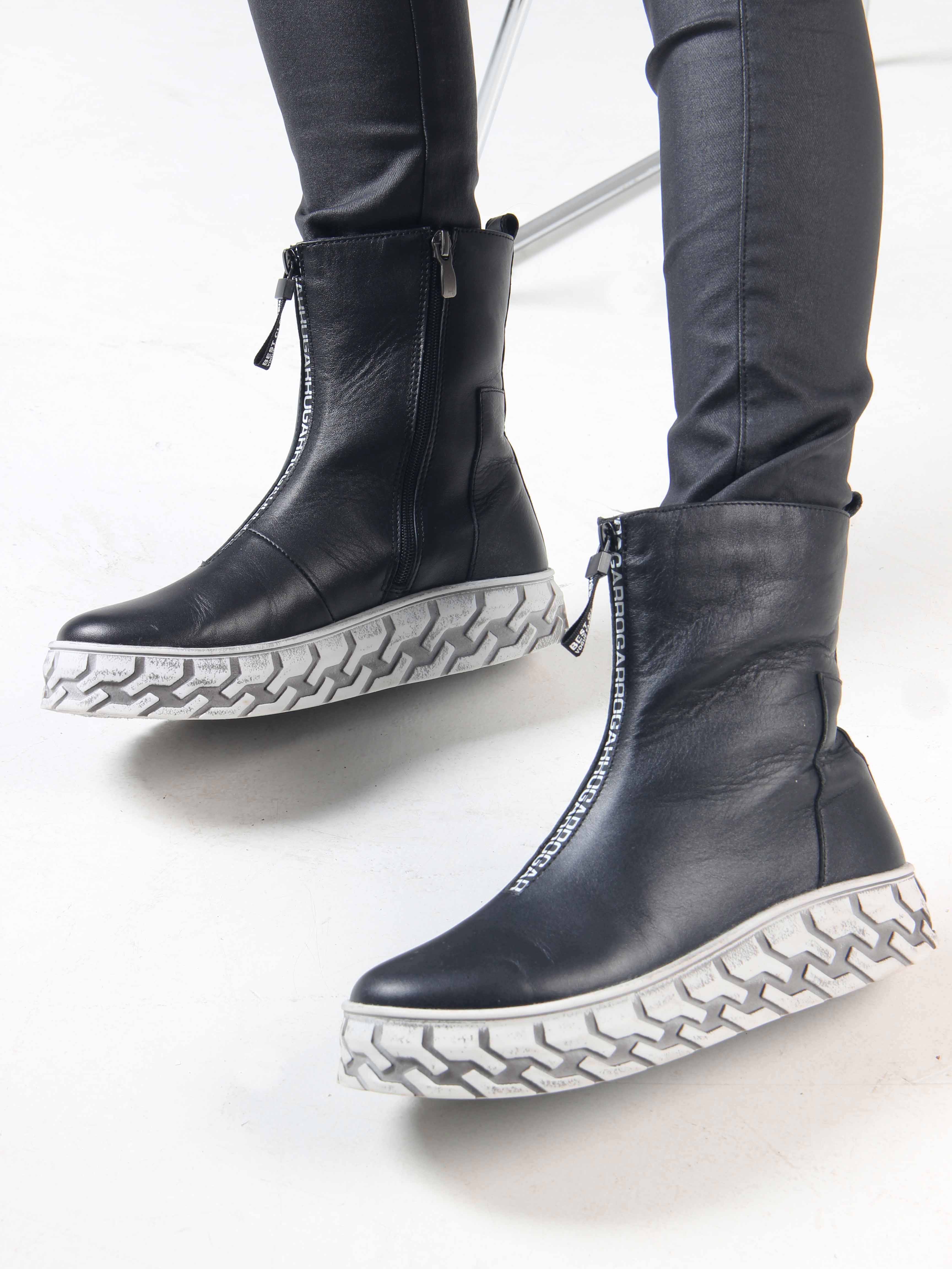 картинка Ботинки ED'ART 365.L.iceberg'w. black от интернет магазина