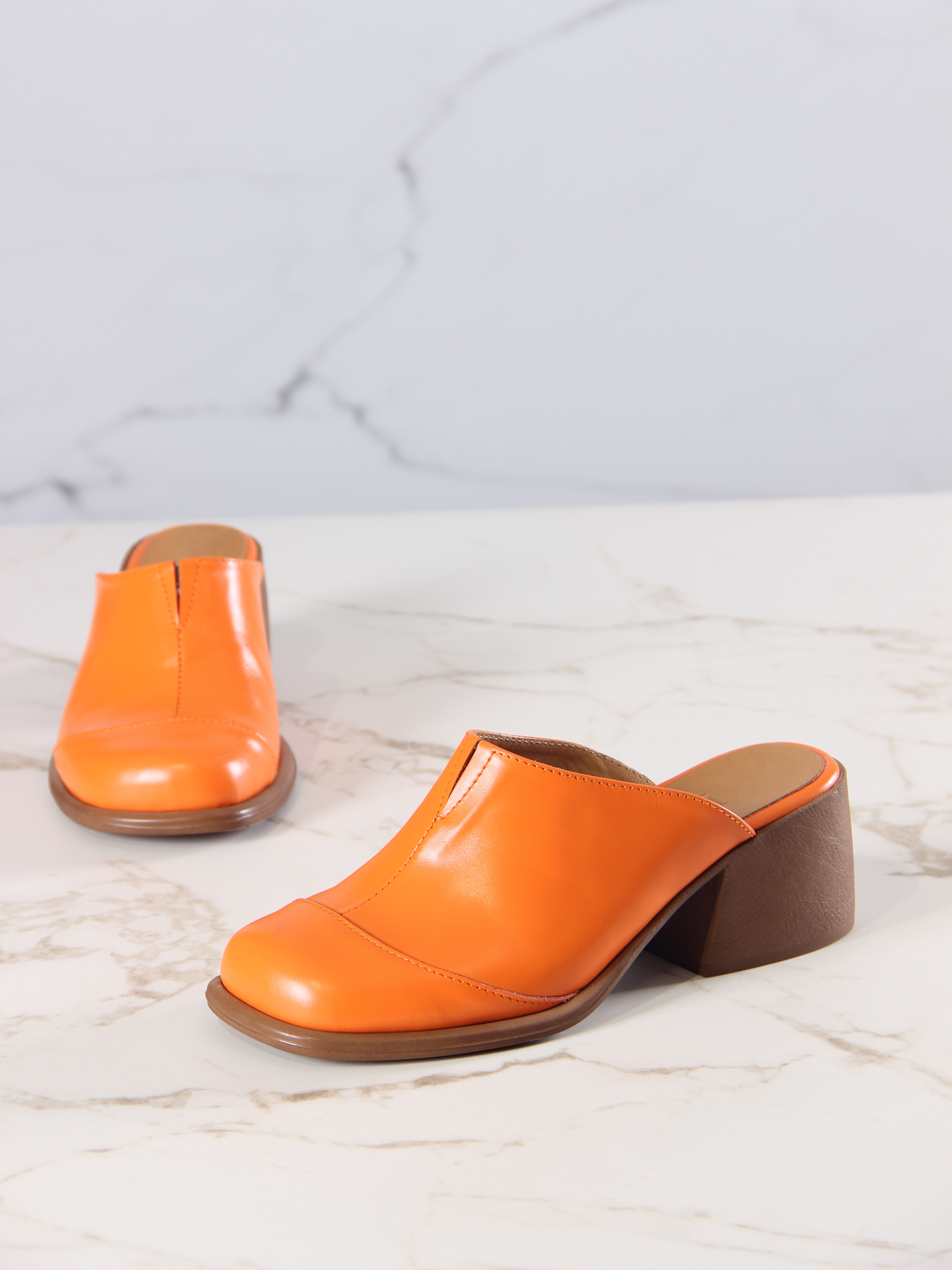 картинка Сабо ED'ART 5132.23663'br. оранжевый+коричневый от интернет магазина