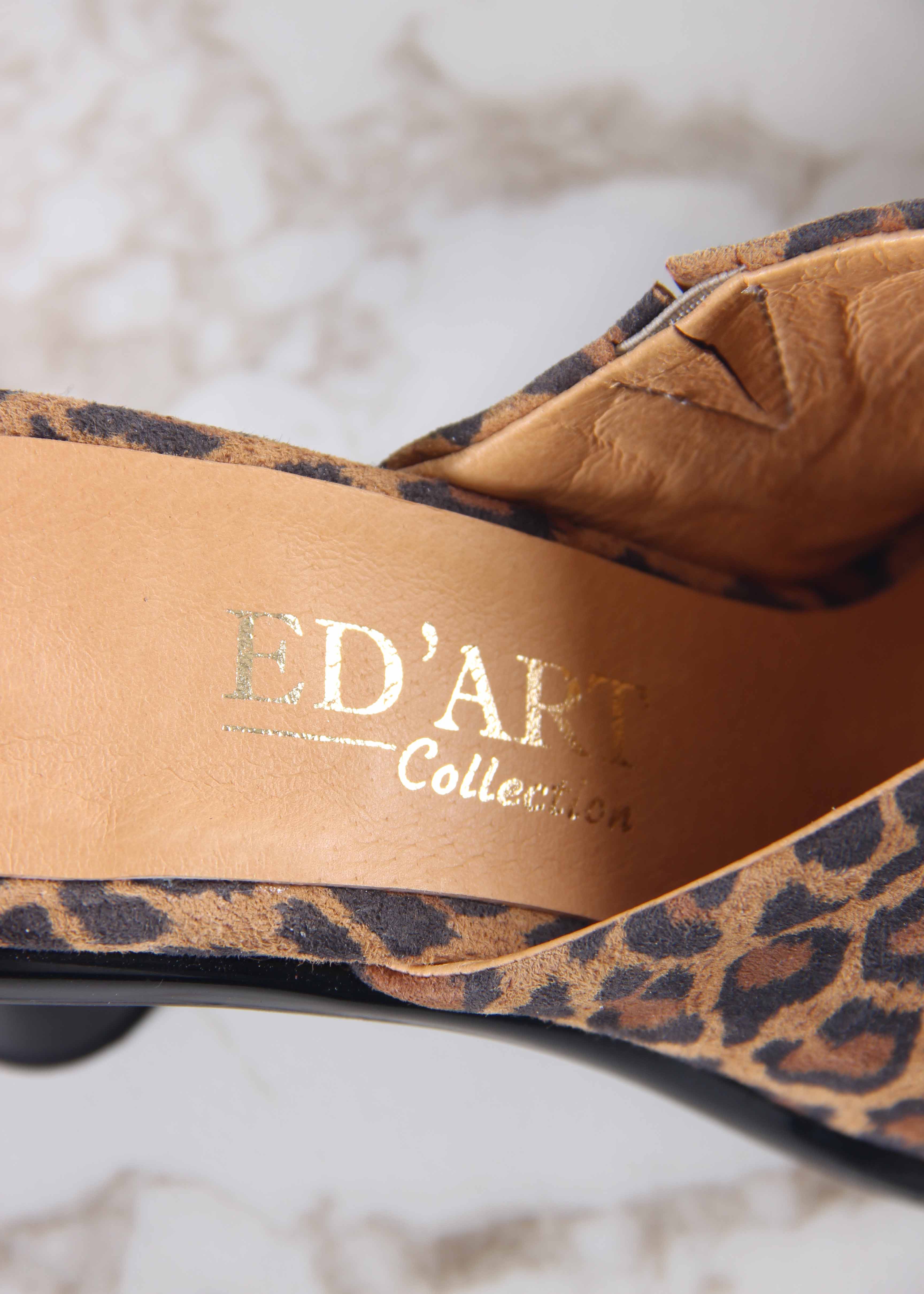 картинка Сабо ED'ART 6112.PODYUM133'bl. коричневый леопард от интернет магазина