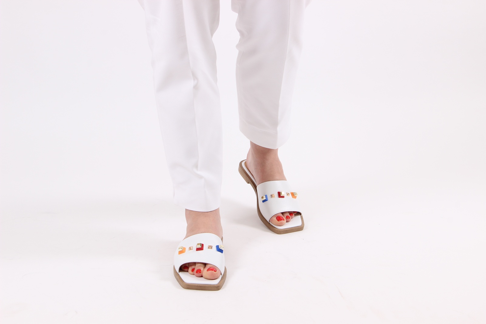 картинка Босоножки ED'ART 1060.113'be.white от интернет магазина