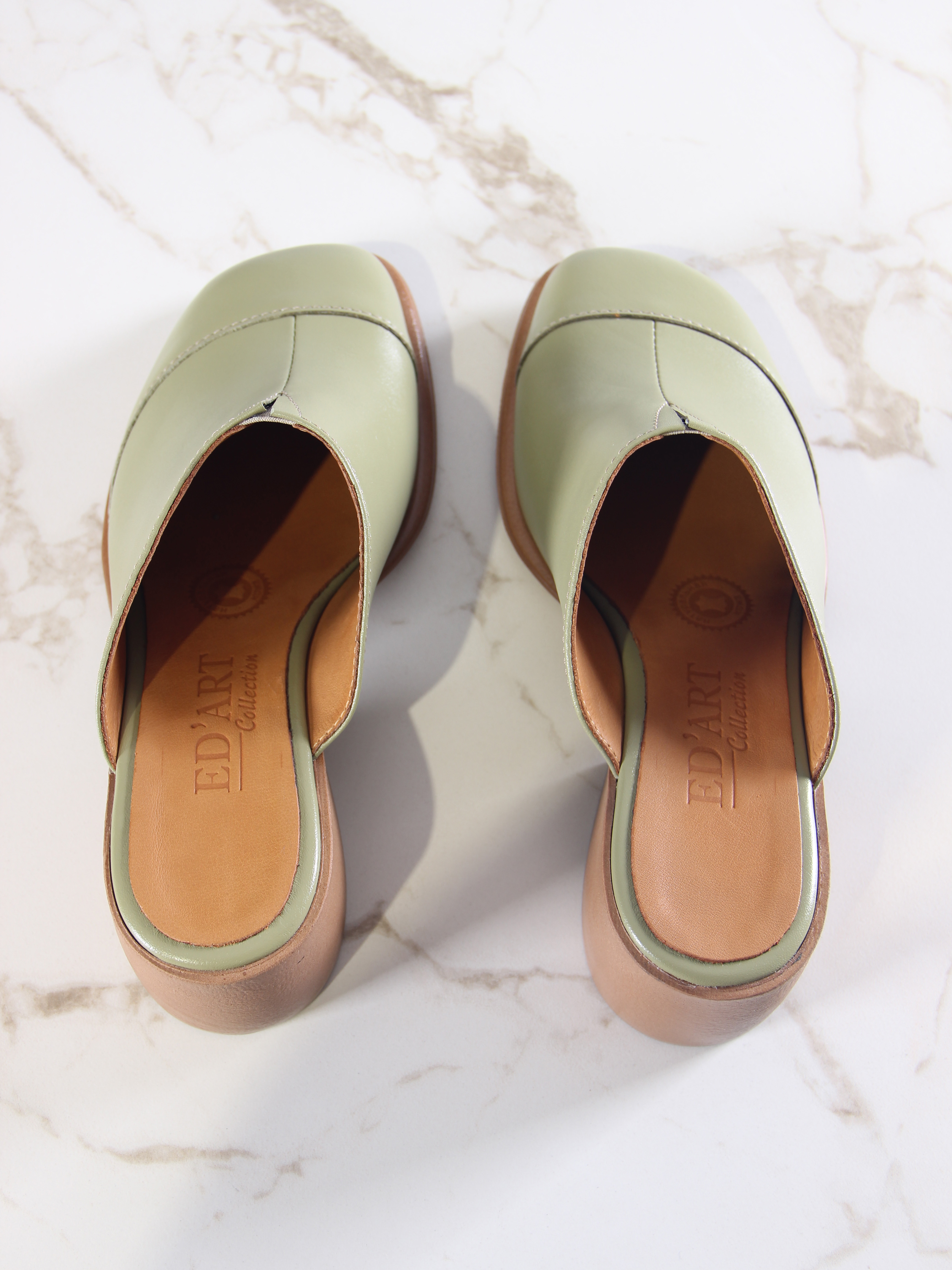 картинка Сабо ED'ART 5132.23663'br. Олива орех от интернет магазина