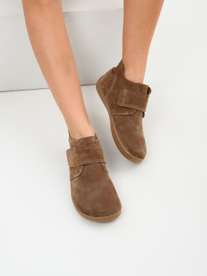 Ботинки босоногие на липучке