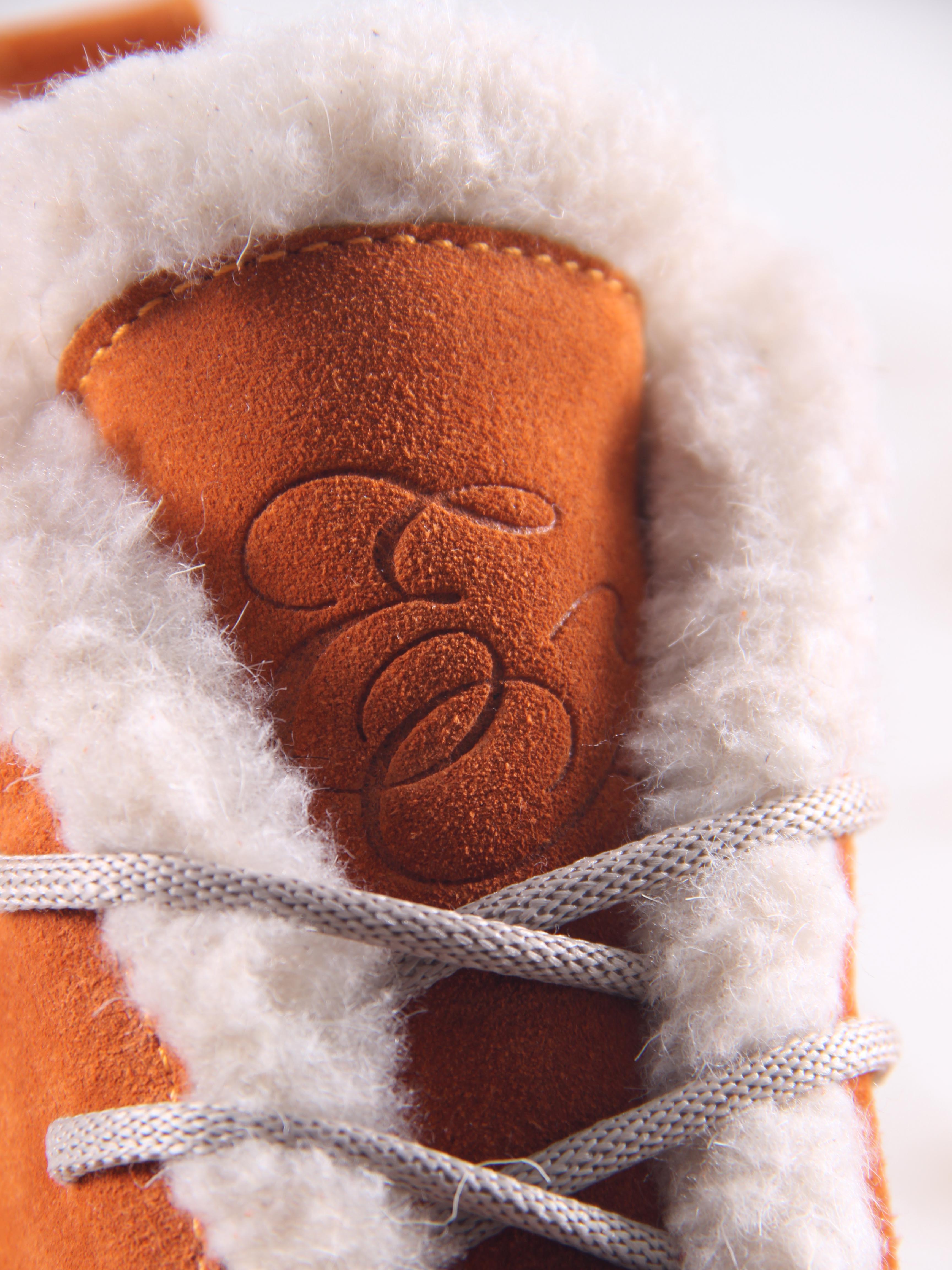 картинка Ботинки ED'ART 308.агата'w. мандарин замша з от интернет магазина