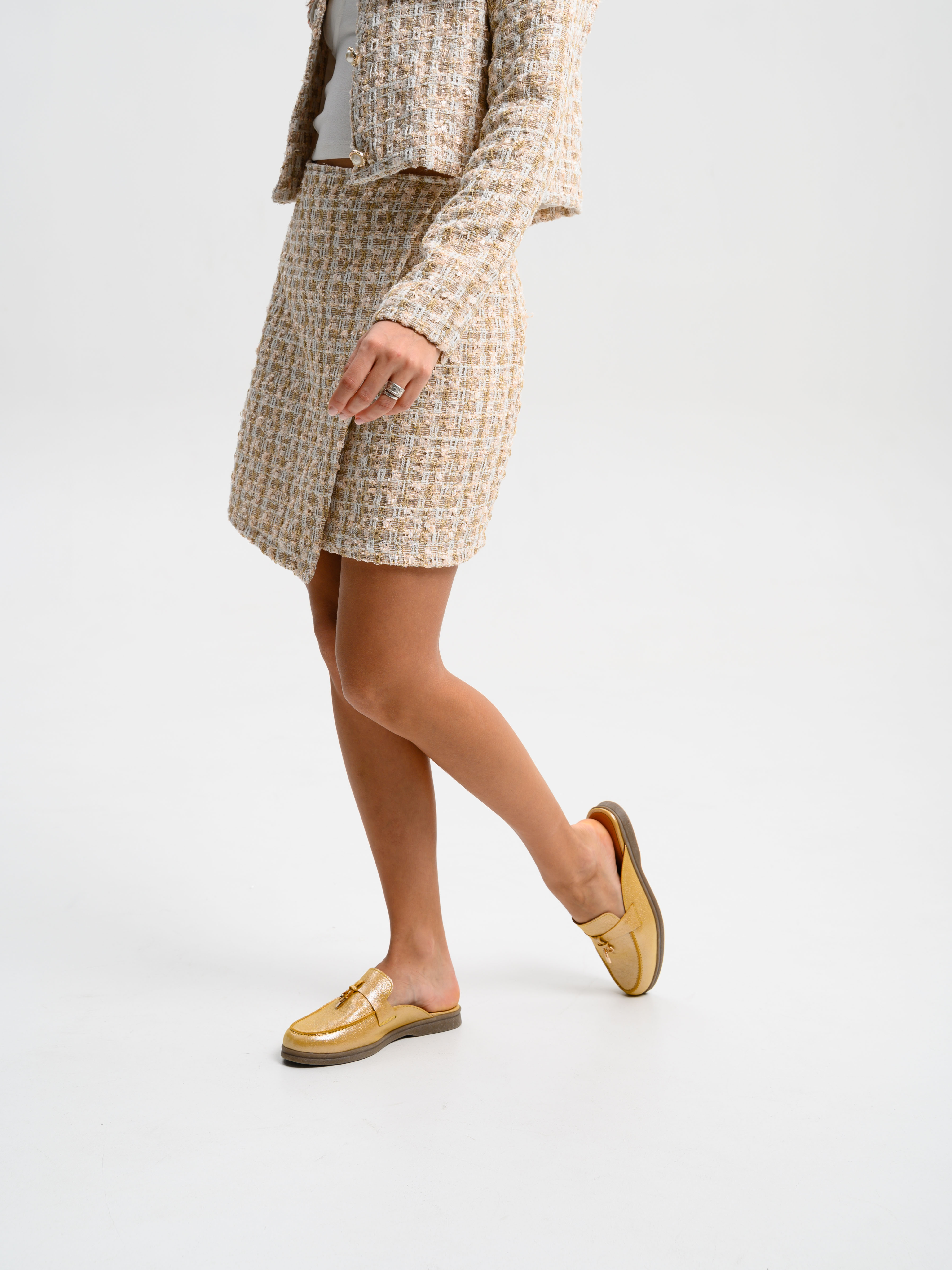 картинка Мюли ED'ART 1070.2614'be. желтый астана от интернет магазина