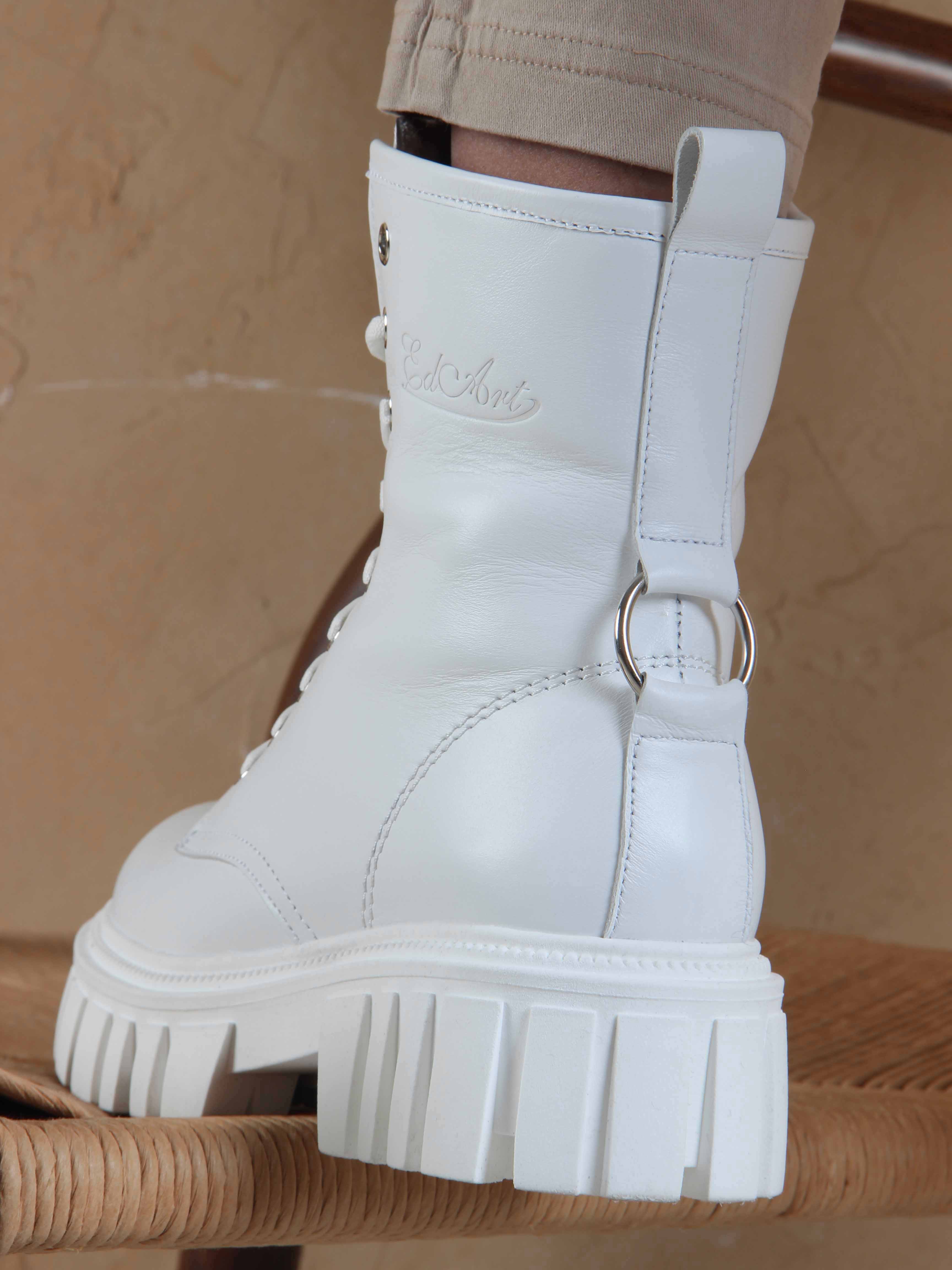картинка Ботинки ED'ART 329.21153'w. белые от интернет магазина