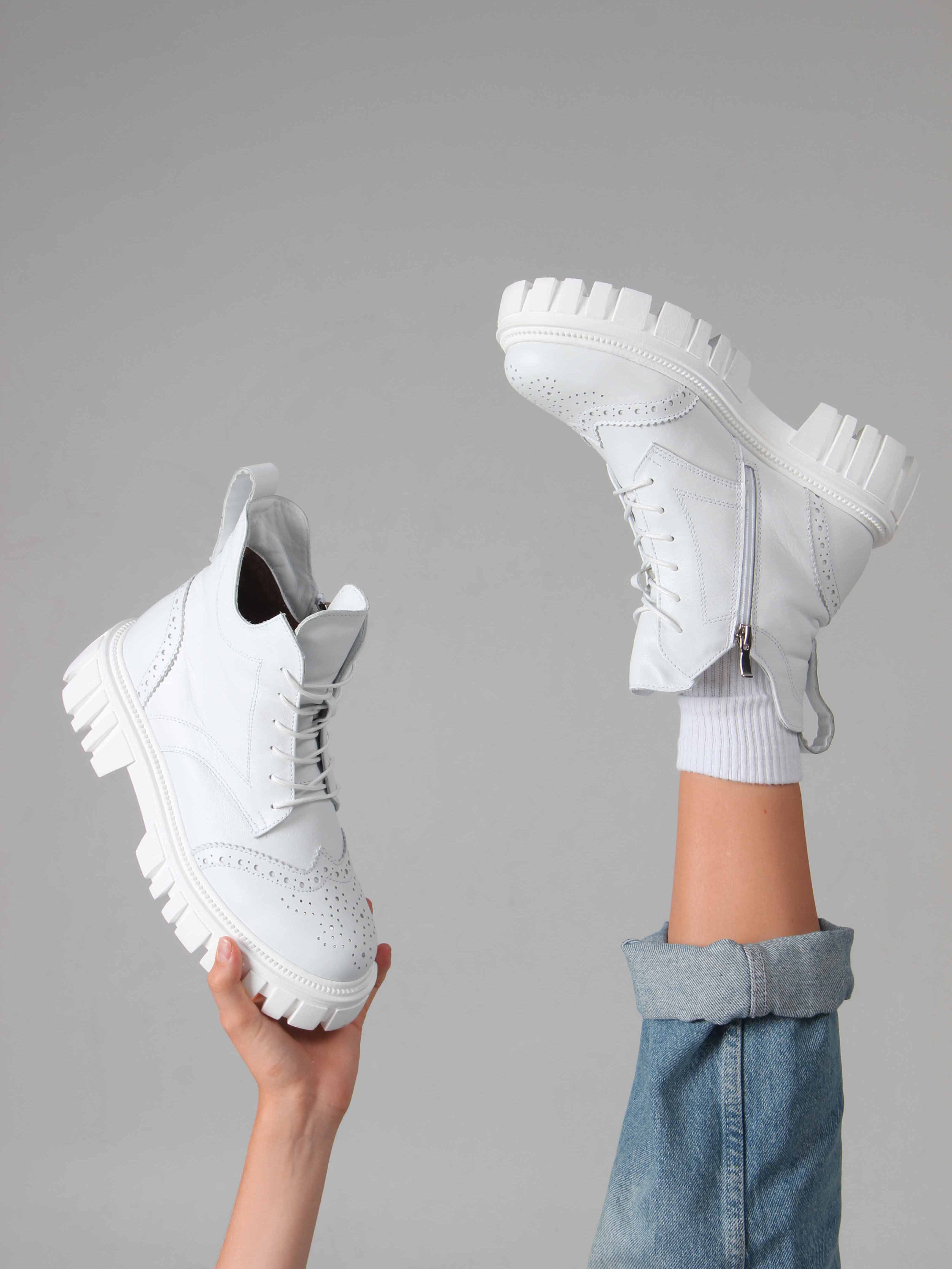 картинка Ботинки ED'ART 338.21153'w. Белый от интернет магазина