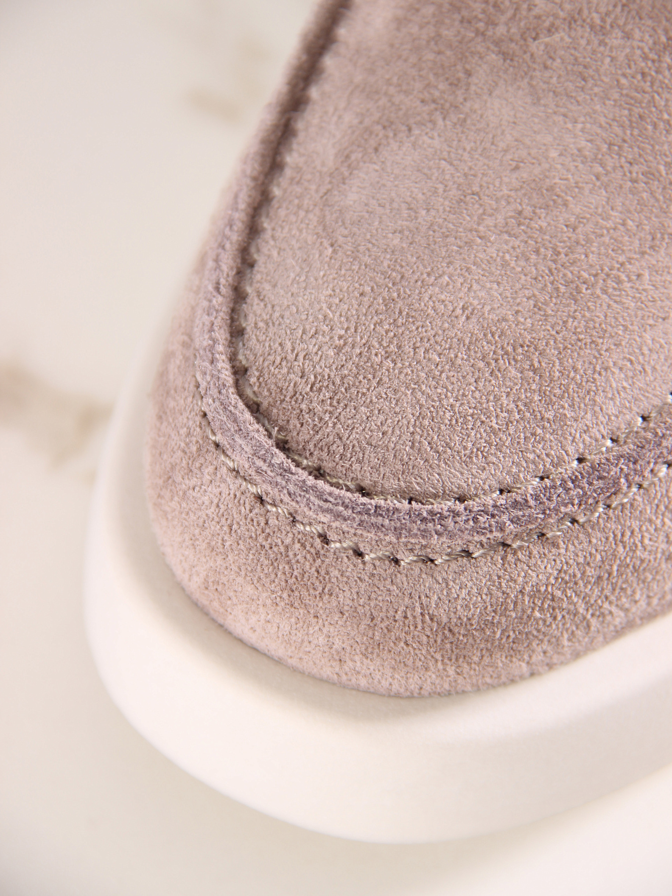 картинка Лоферы туфли ED'ART 176.1593'be. Капучино замша от интернет магазина