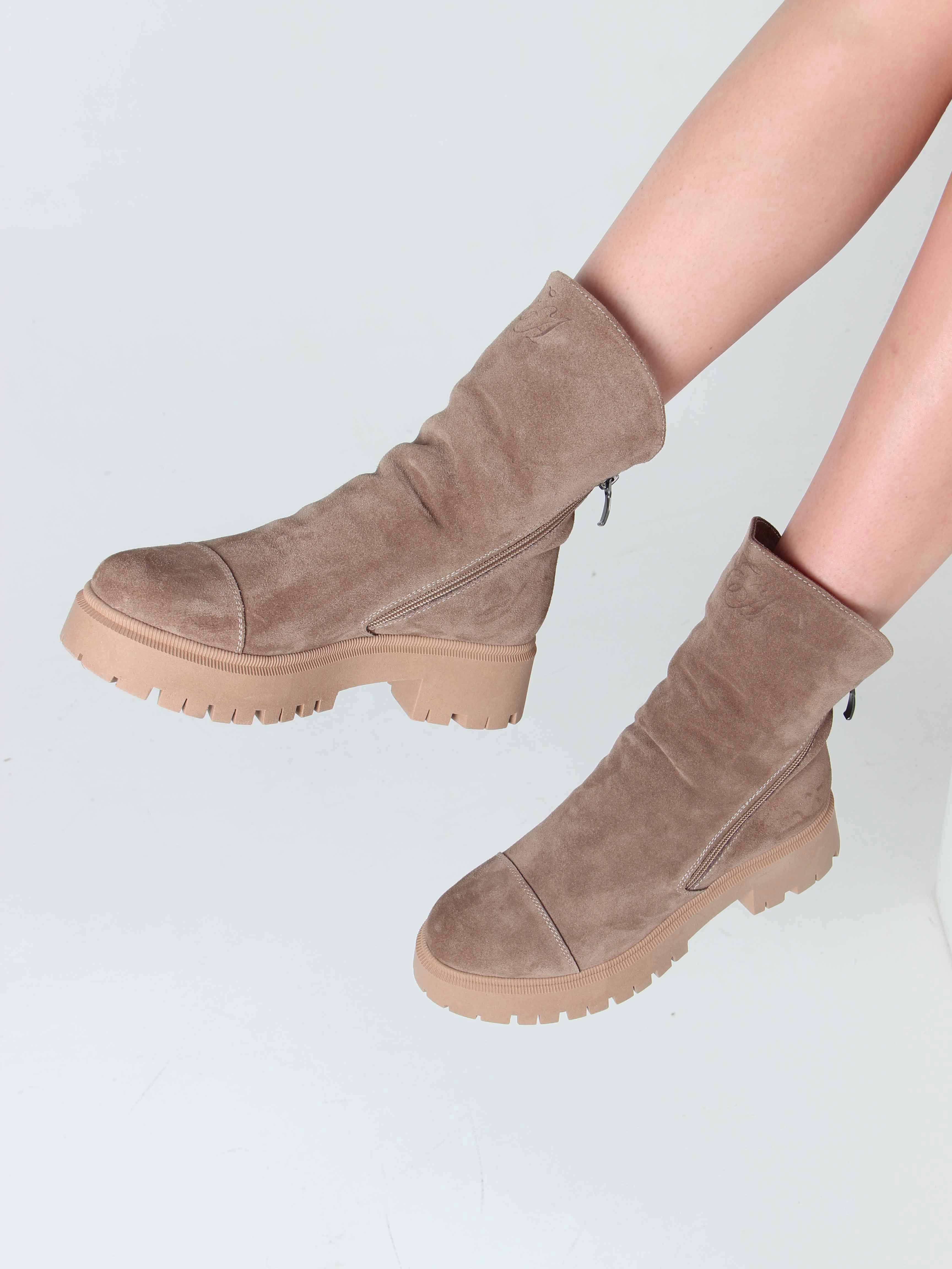 картинка Ботинки ED'ART 233.2094'br. коричневый капучино от интернет магазина