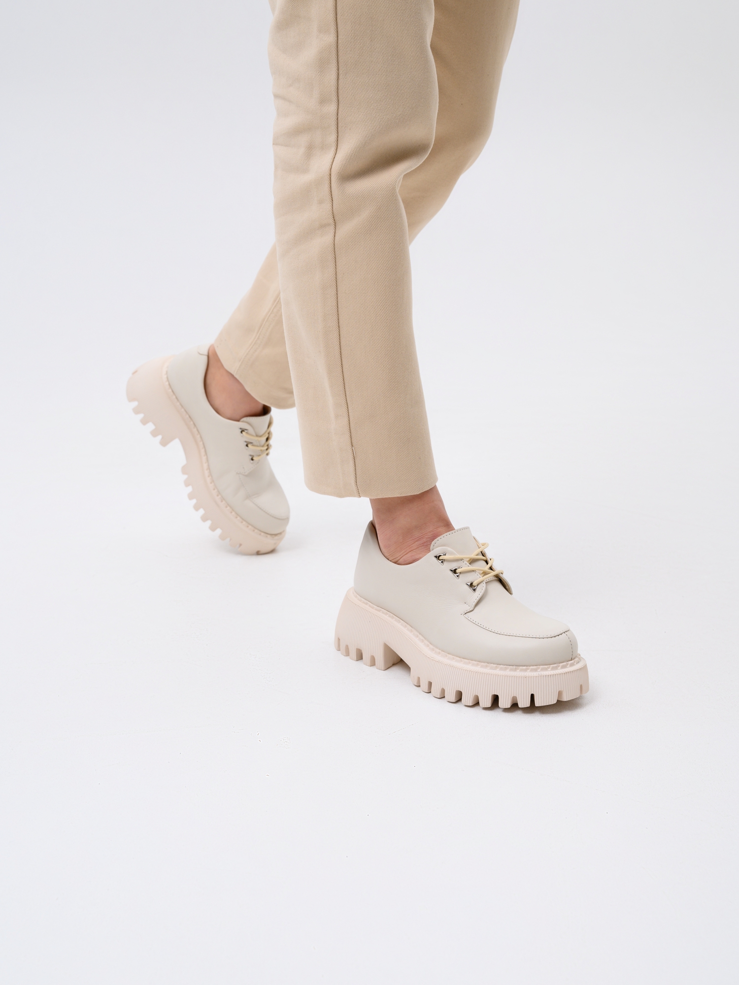 картинка Туфли полуботинки ED'ART 202.14728'be. Бежевый-3 от интернет магазина