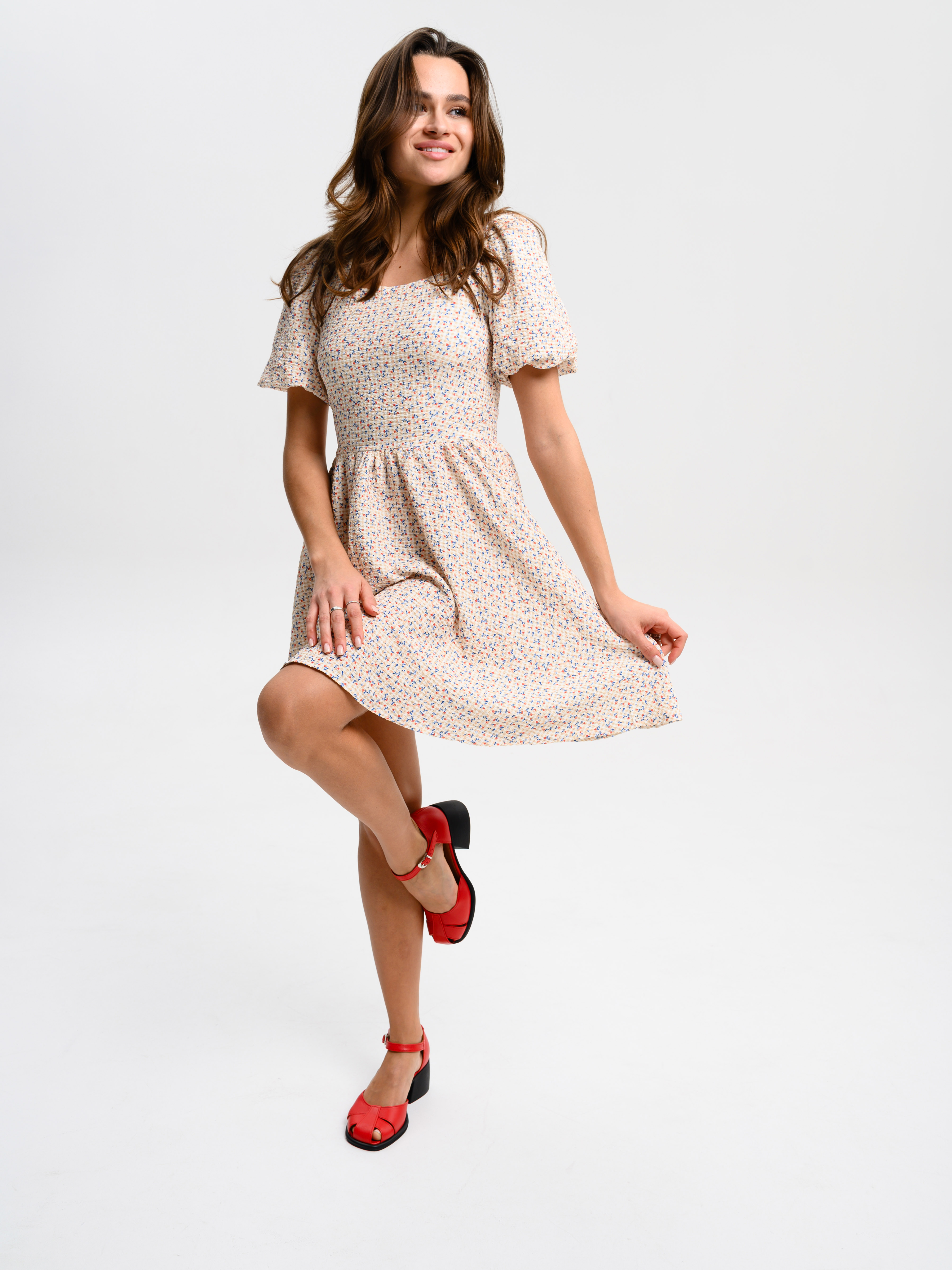 картинка Босоножки ED'ART 5033.23663'bl. Красные от интернет магазина