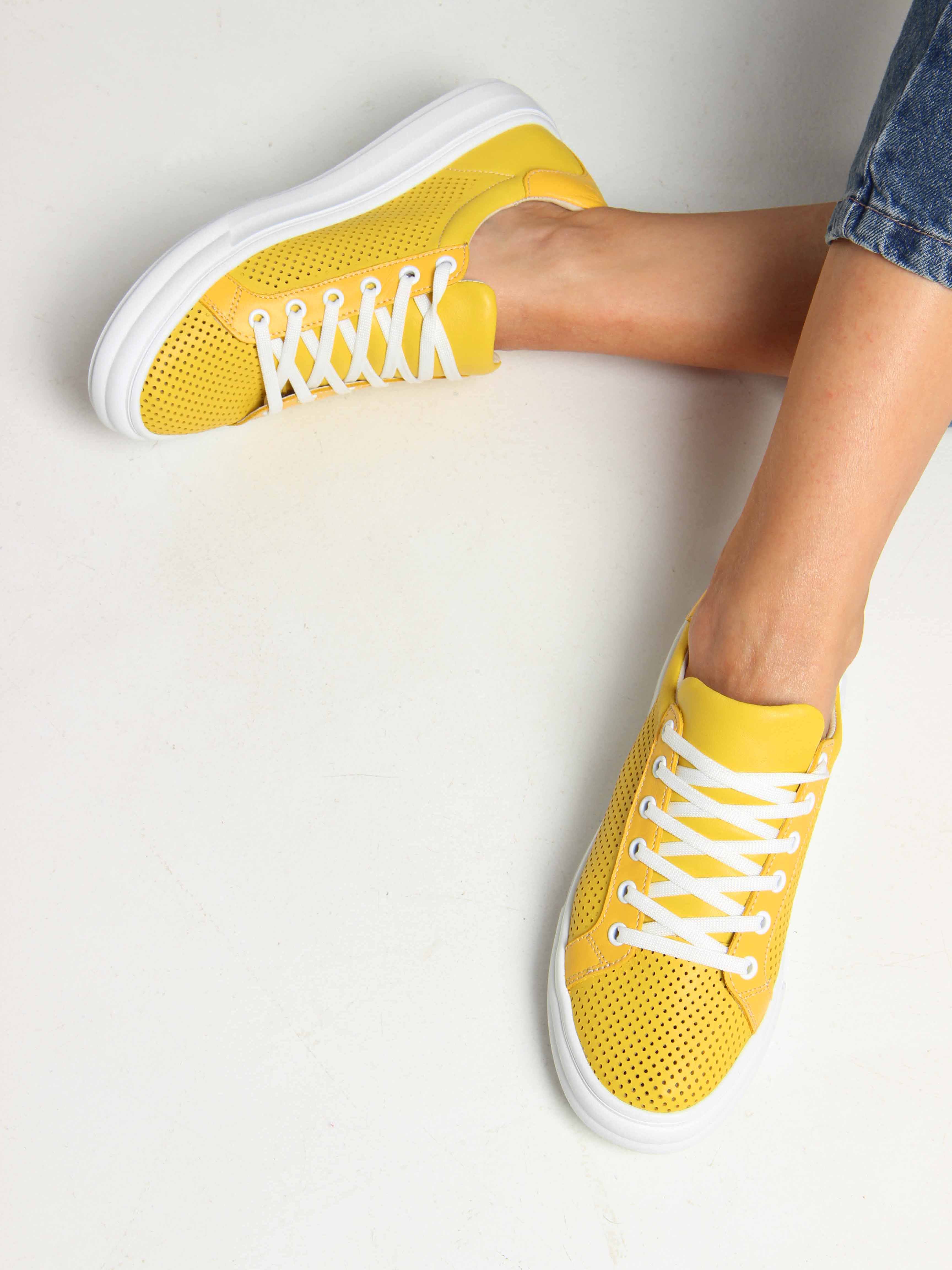 картинка Кеды ED'ART 127.Lusi22'w. Желтый от интернет магазина
