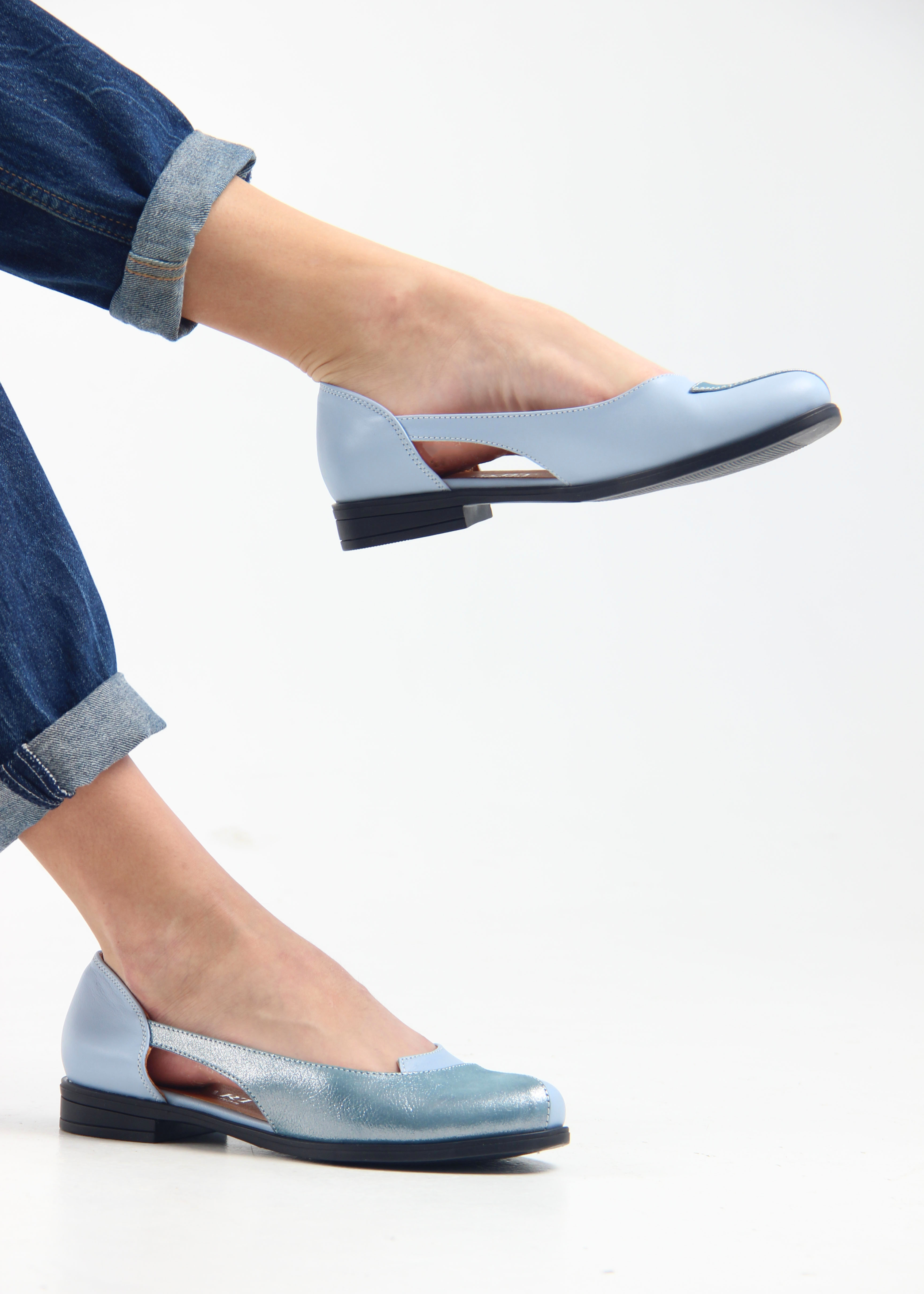 картинка Туфли ED'ART 160.madonna'bl. голубой ангел голубая астана от интернет магазина