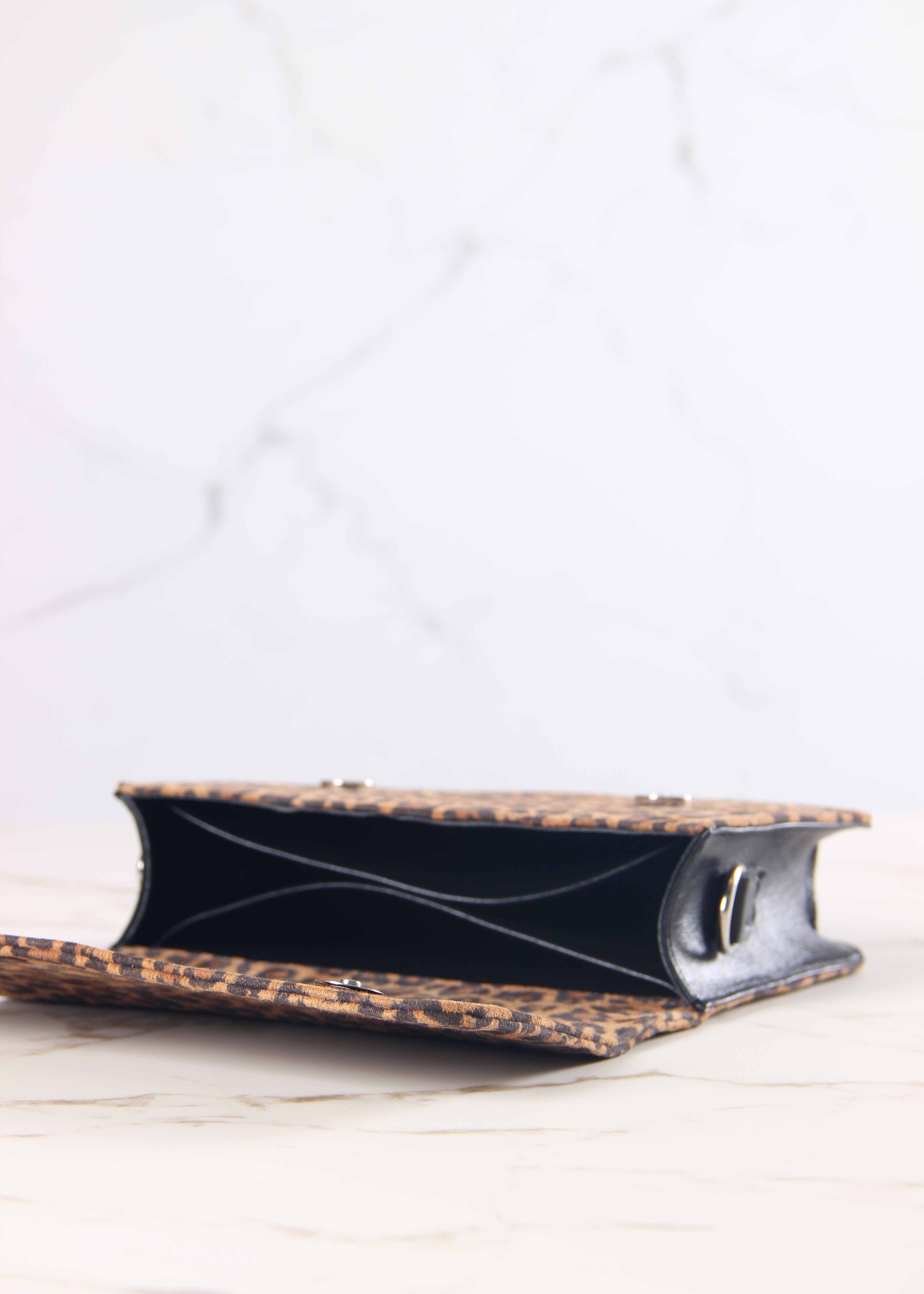 картинка Сумка-клатч ED'ART k08.коричневый леопард от интернет магазина