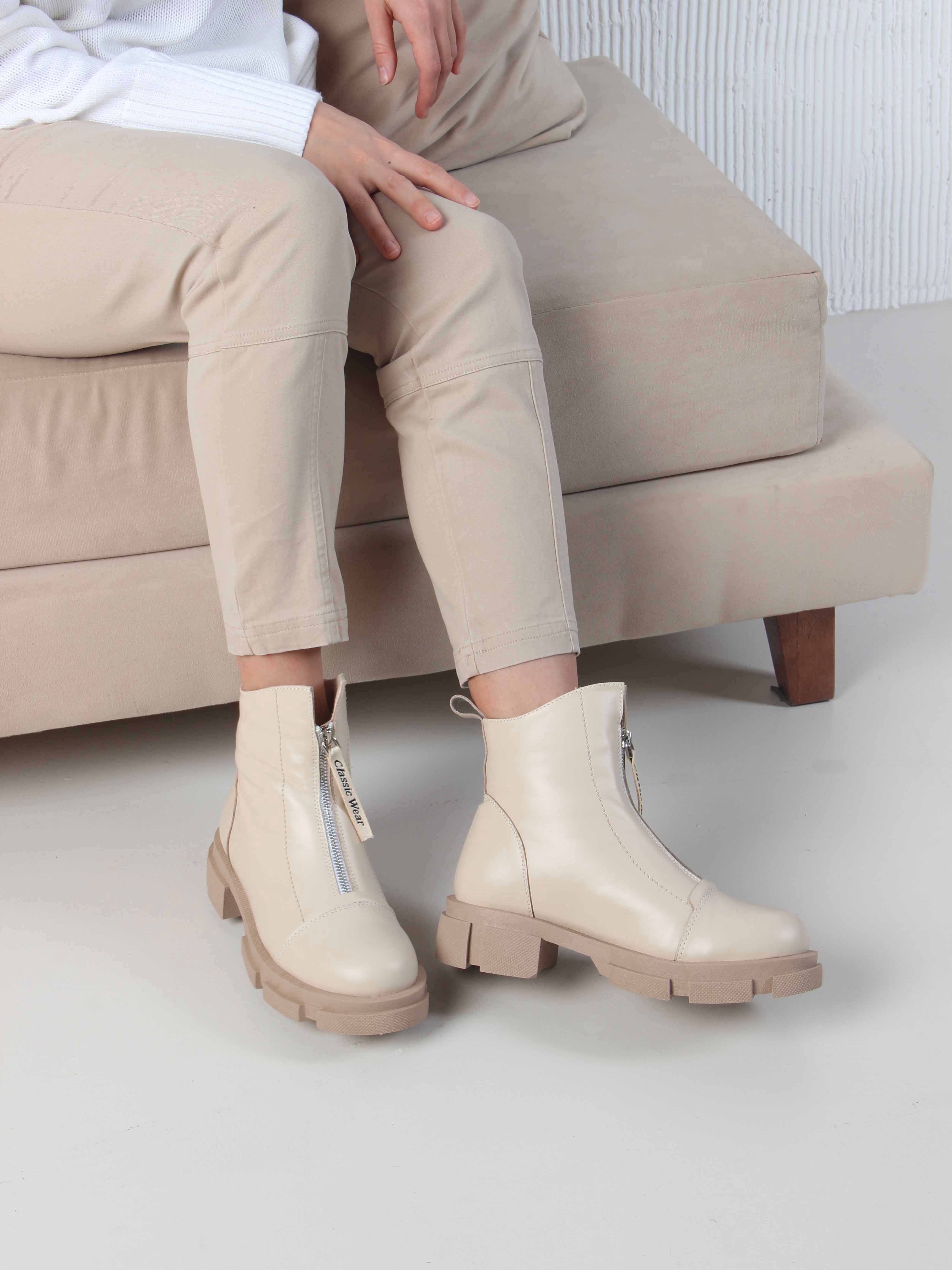 картинка Ботинки ED'ART 330.21074ka. Бежевый капучино от интернет магазина