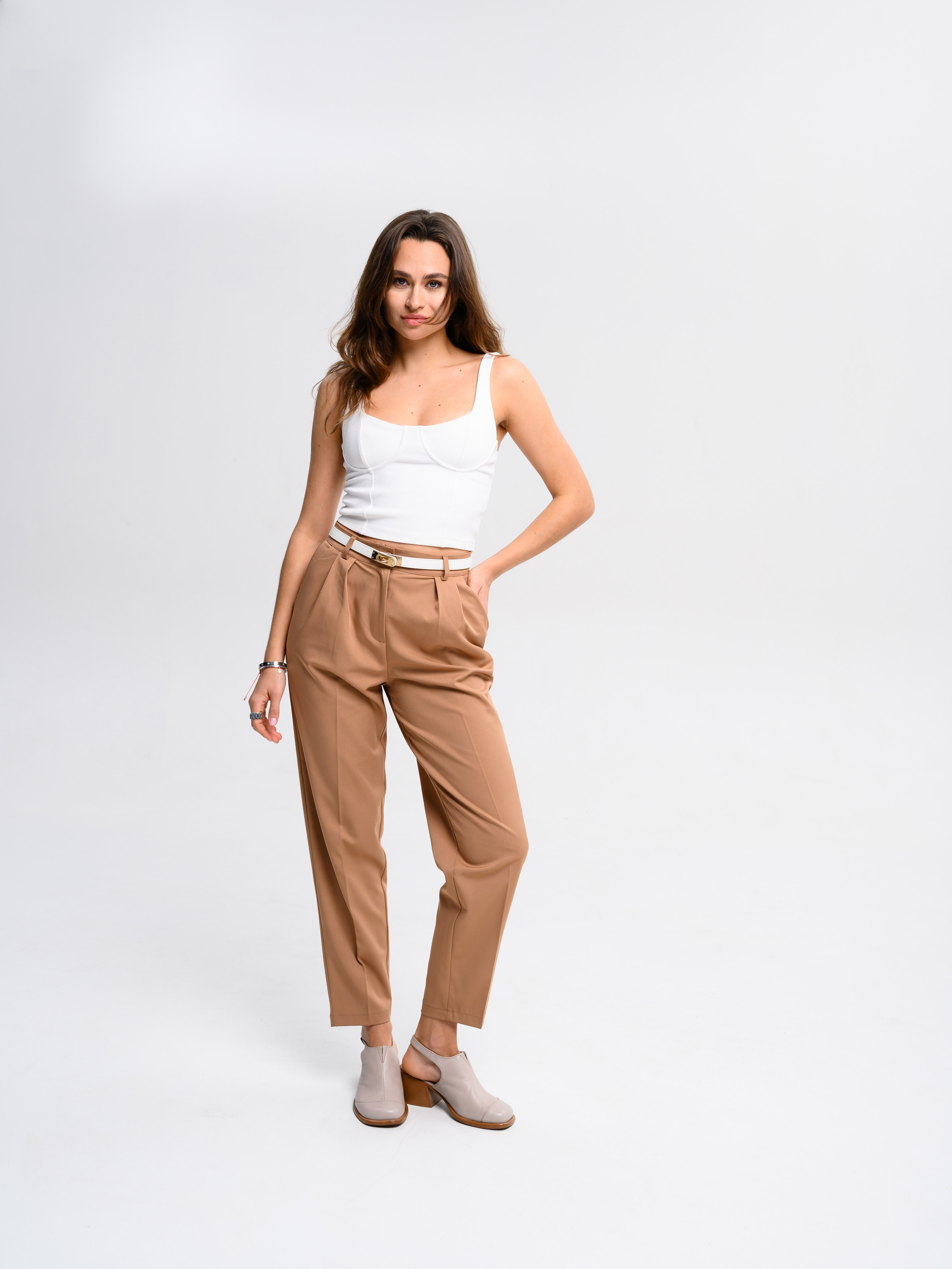 картинка Босоножки ED'ART 5133.23663'be. Стар визон+коричневый от интернет магазина