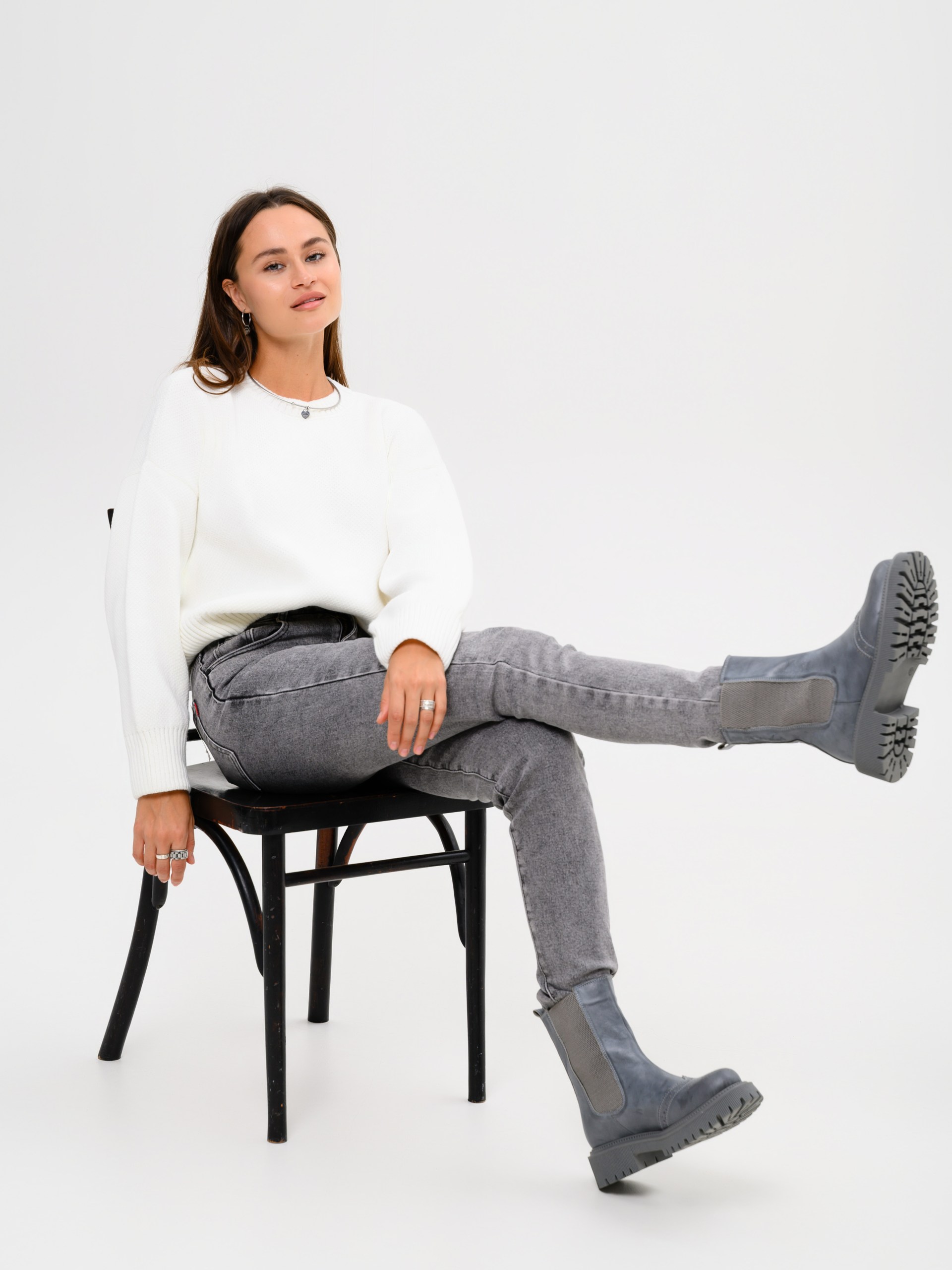 картинка Челси 360.P.taskana'gr. Вакса серый от интернет магазина