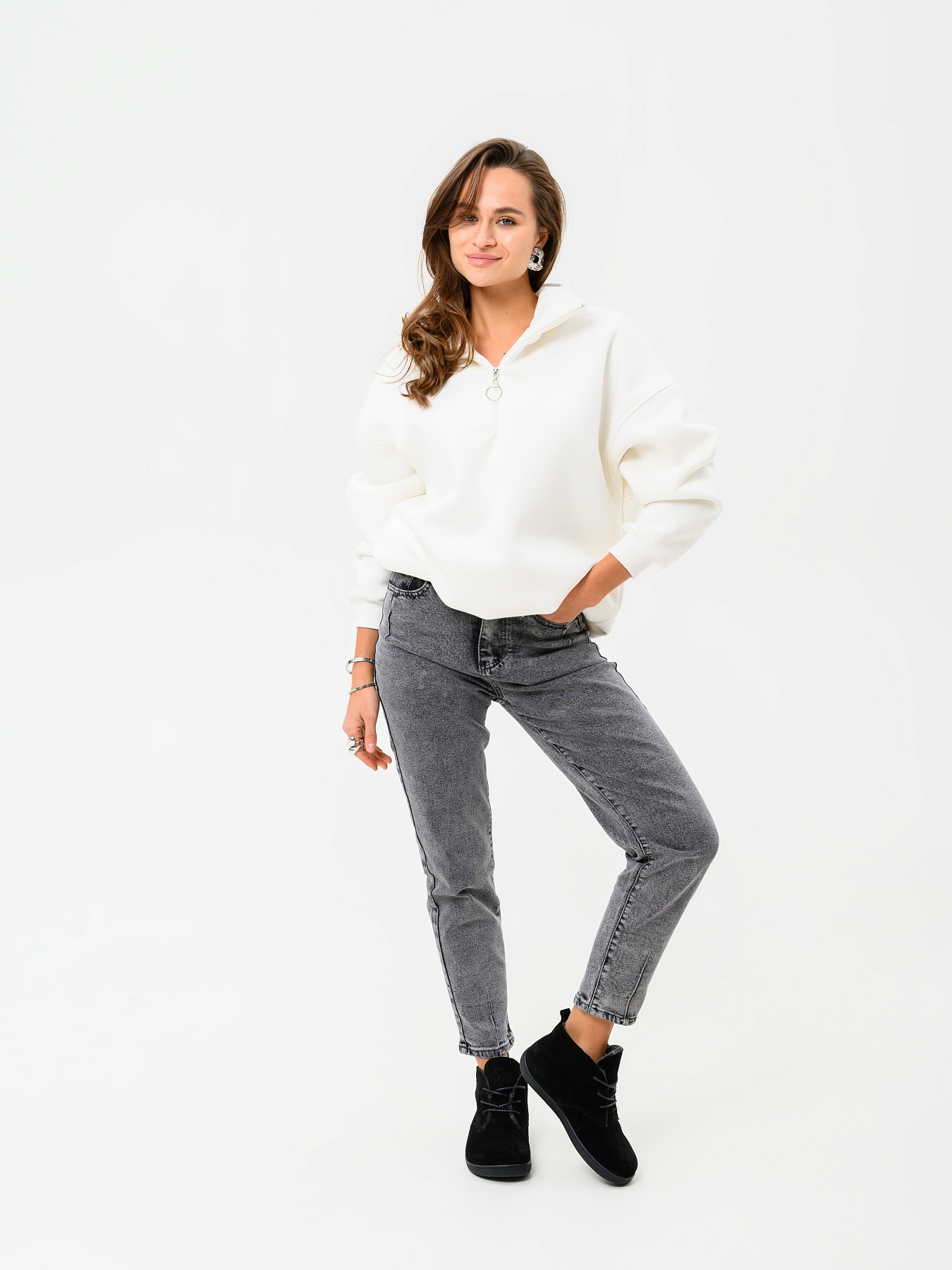 картинка Босоногие ботинки  ED'ART 208.NATA'bl.Черный замша от интернет магазина