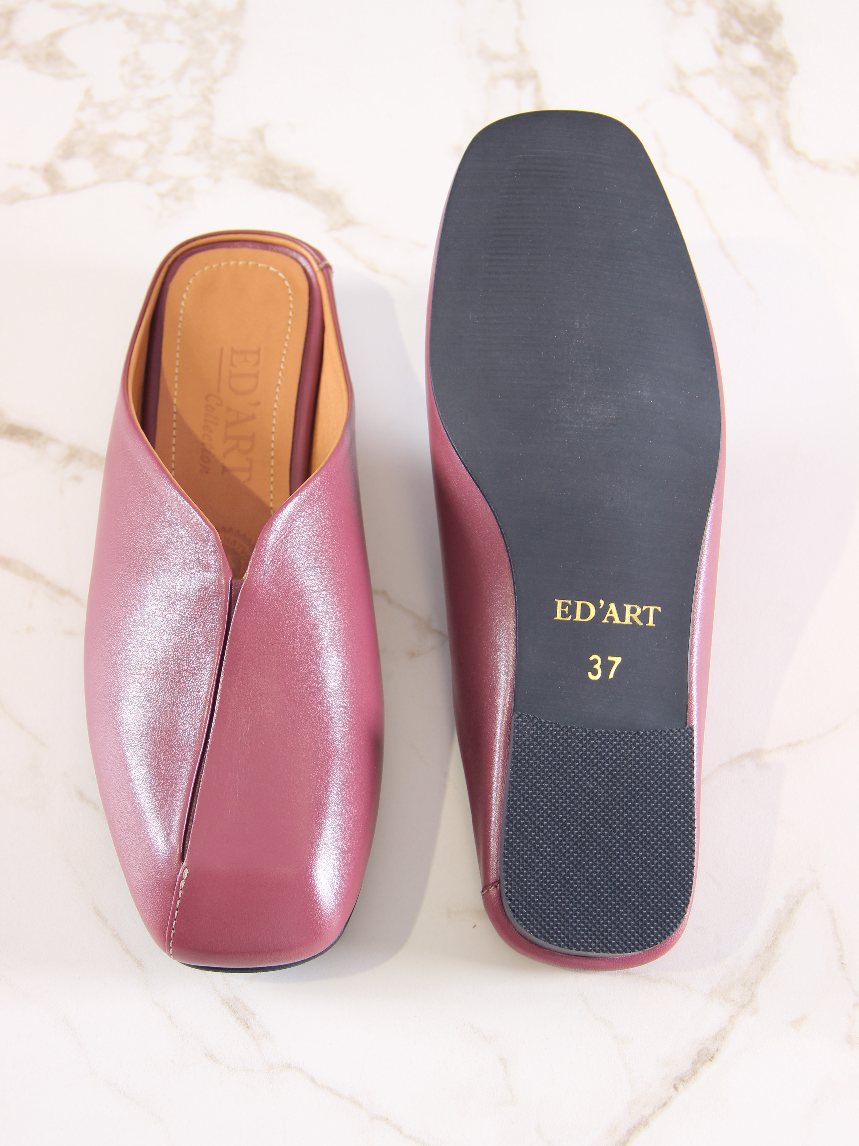 картинка Мюли ED'ART 1007.тунит205'bl. Гнилая вишня от интернет магазина