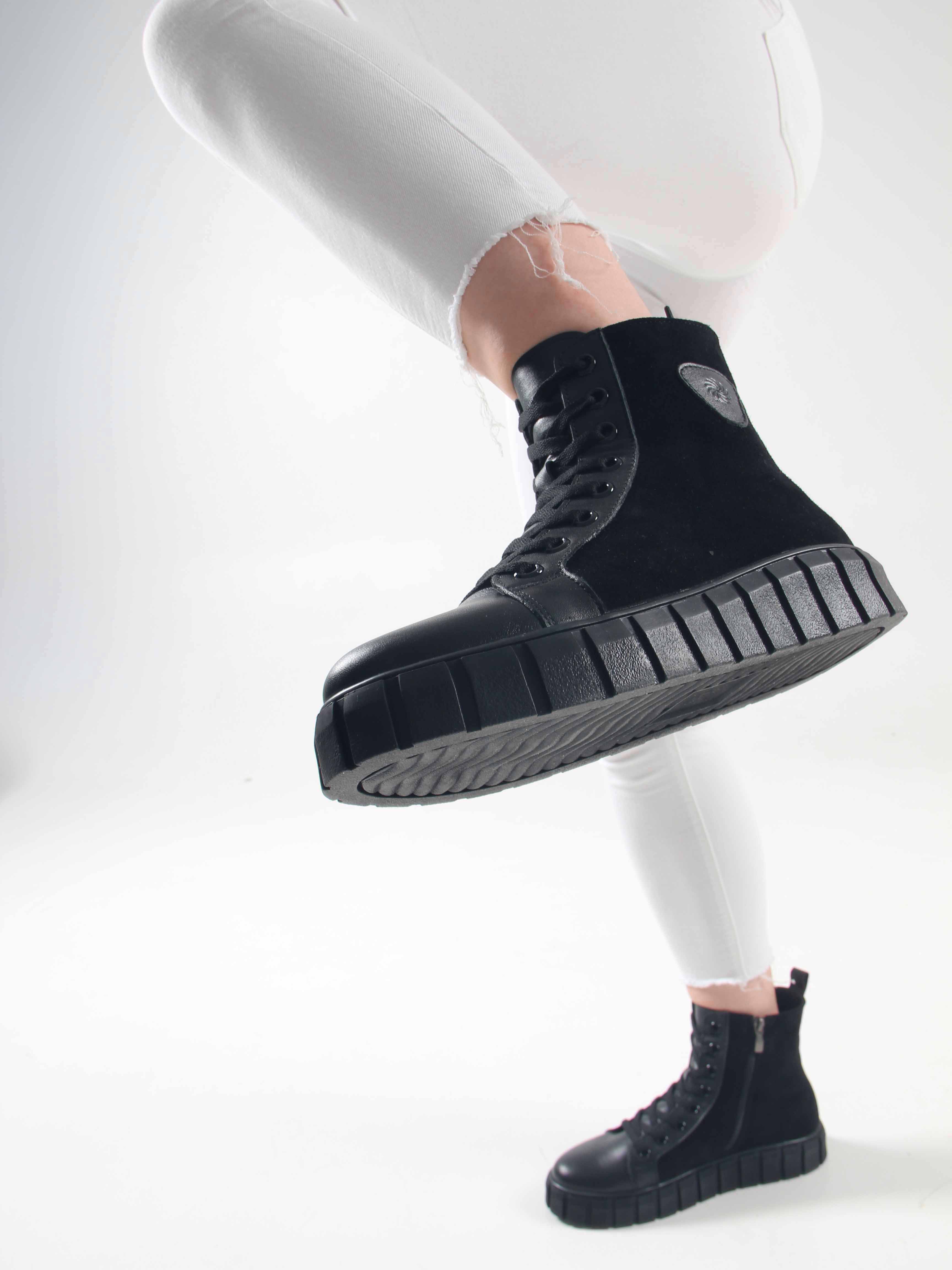 картинка Ботинки ED'ART 214.1918'bl.Black.w от интернет магазина